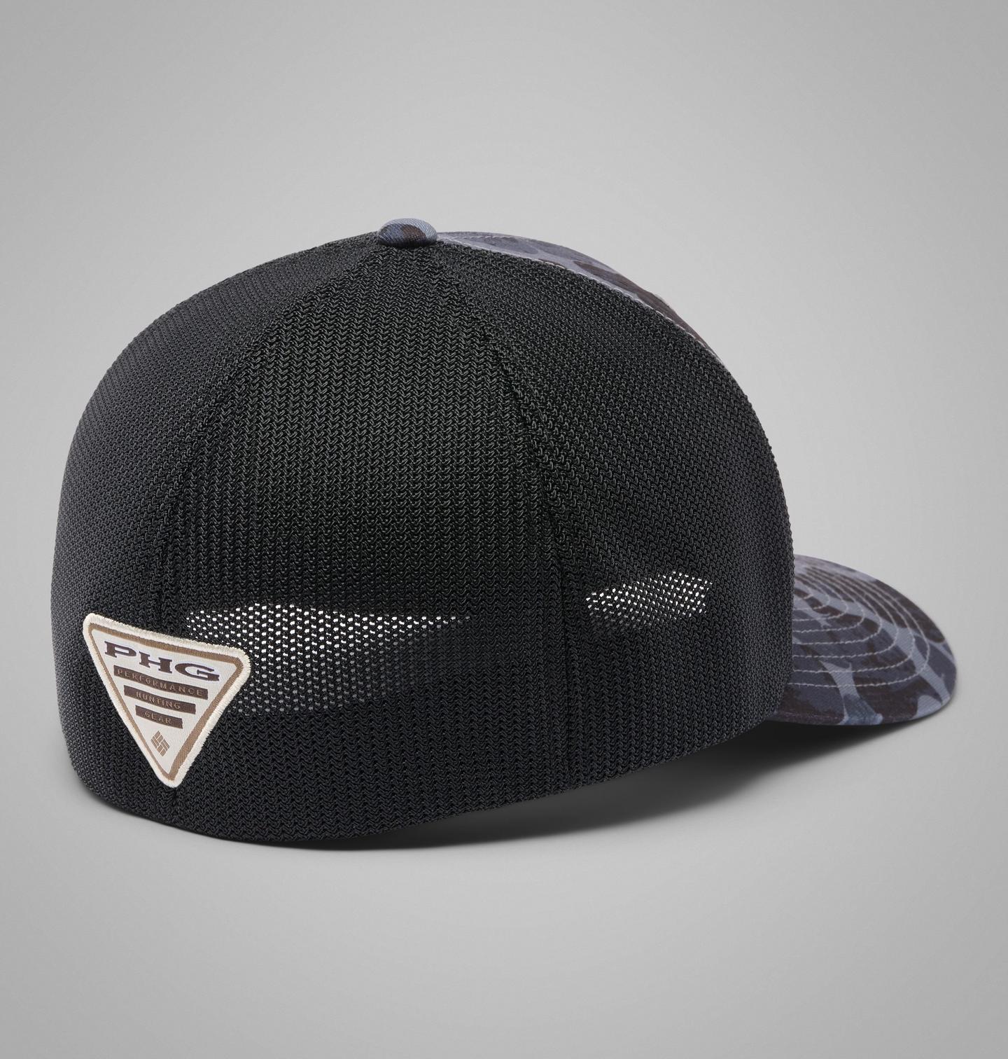Кепка Columbia Collegiate PHG Camo Mesh Ball - Texas A&M, цвет: Чёрный камуфляжный — фото 2