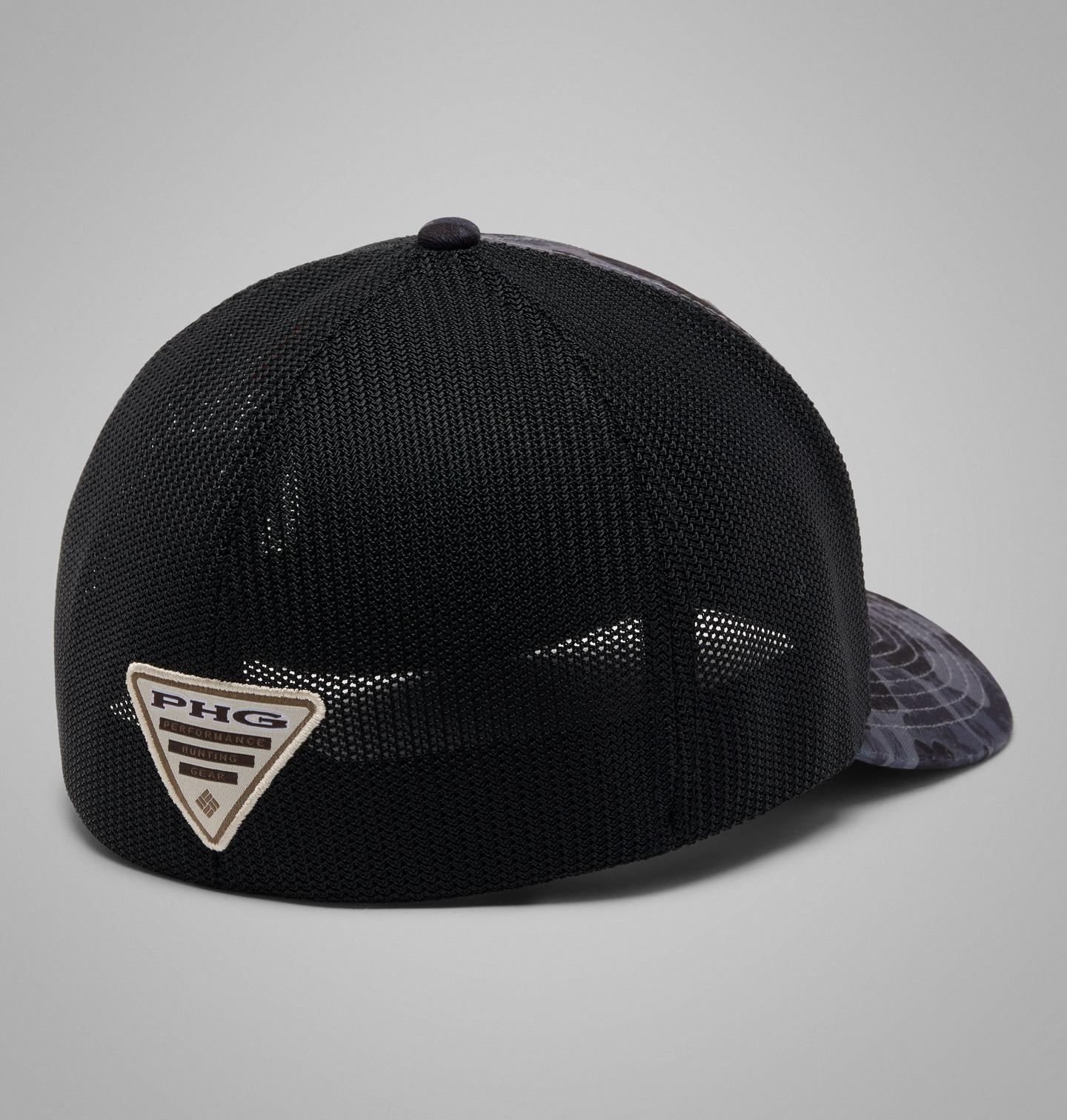 Кепка Columbia Collegiate PHG Camo Mesh Ball - Georgia, цвет: Чёрный камуфляжный — фото 2