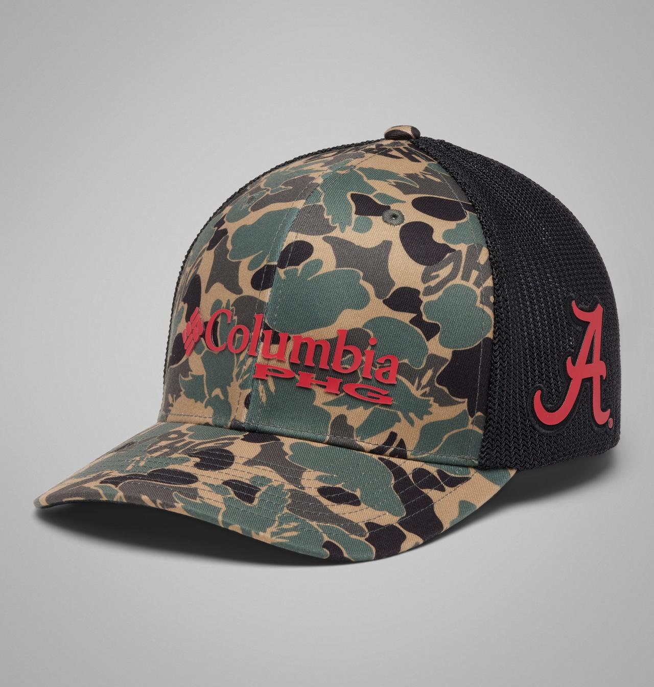 Collegiate PHG™ Camo Mesh Ball Cap - Alabama 1