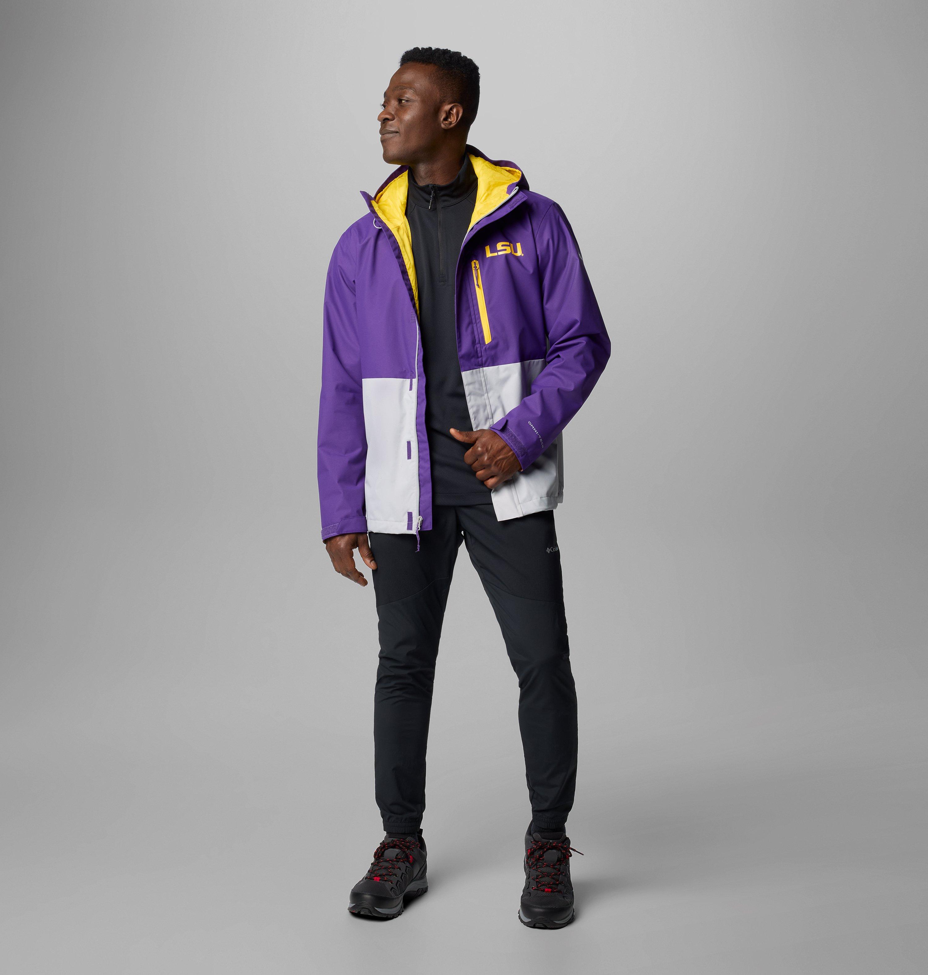 Men's Collegiate Field Bound Jacket - LSU 3