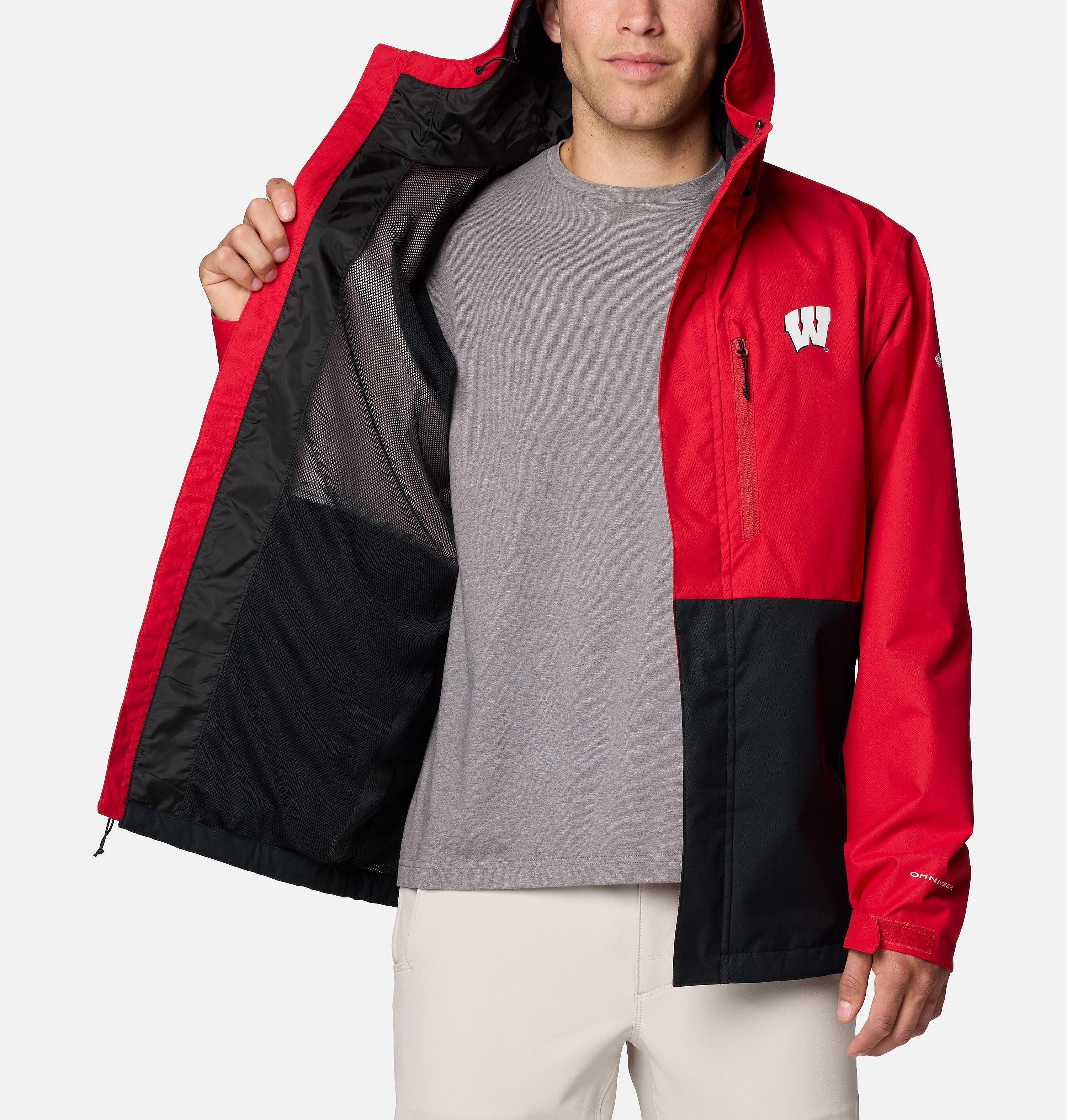 Men's Collegiate Field Bound Jacket - Wisconsin 5