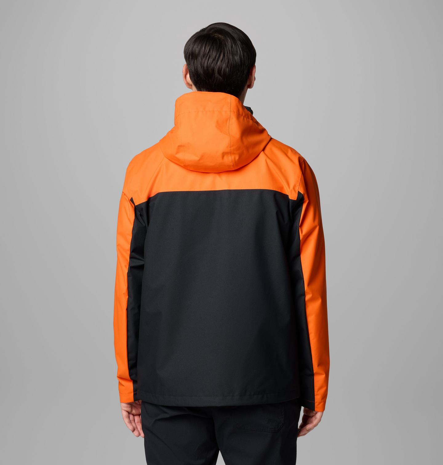 Мужская куртка Columbia Collegiate Field Bound Jacket - Oregon State, цвет: Оранжевый / Чёрный — фото 2