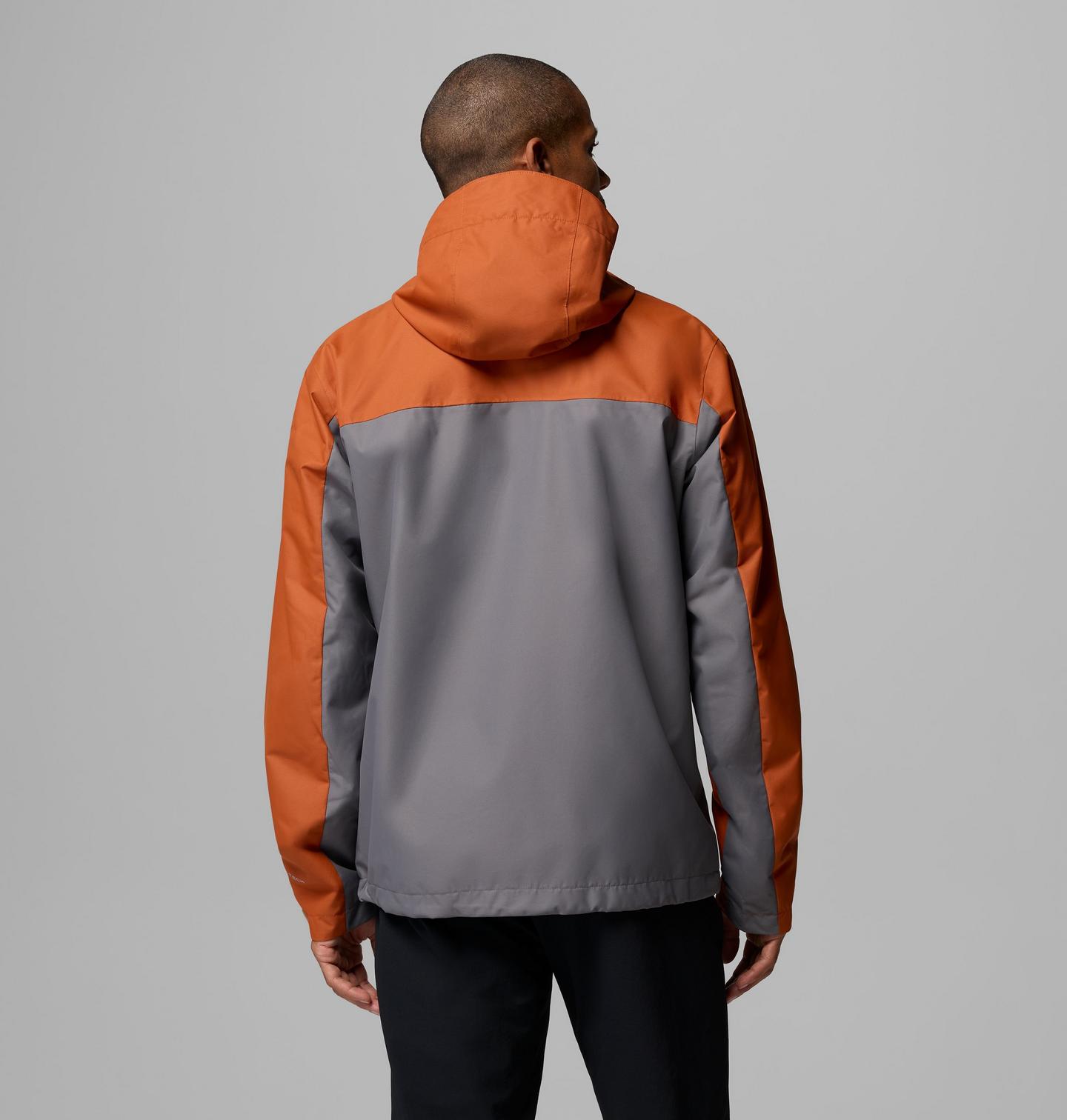 Мужская куртка Columbia Collegiate Field Bound Jacket - Texas, цвет: Коричневый / Серый — фото 2