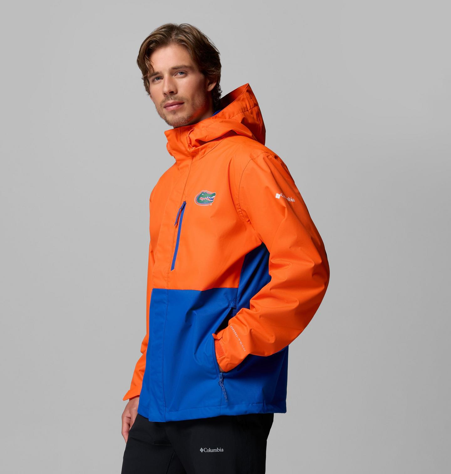 Мужская куртка Columbia Collegiate Field Bound Jacket - Florida, цвет: Оранжевый — фото 3