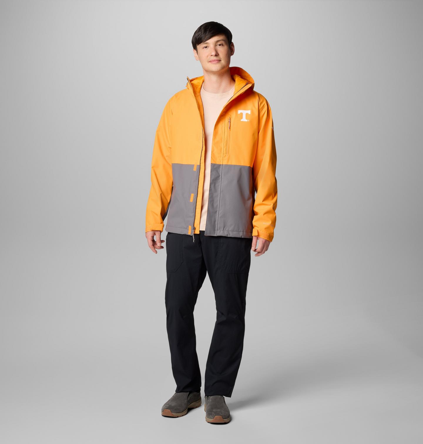 Мужская куртка Columbia Collegiate Field Bound Jacket - Tennessee, цвет: Серый — фото 2