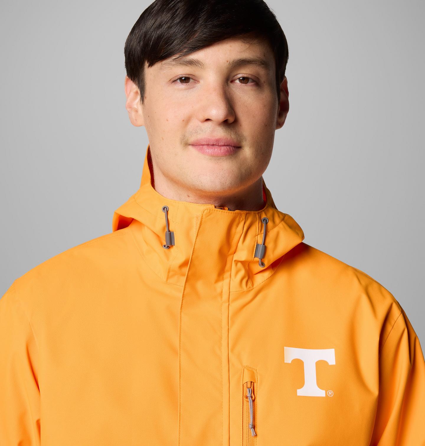 Мужская куртка Columbia Collegiate Field Bound Jacket - Tennessee, цвет: Серый — фото 4