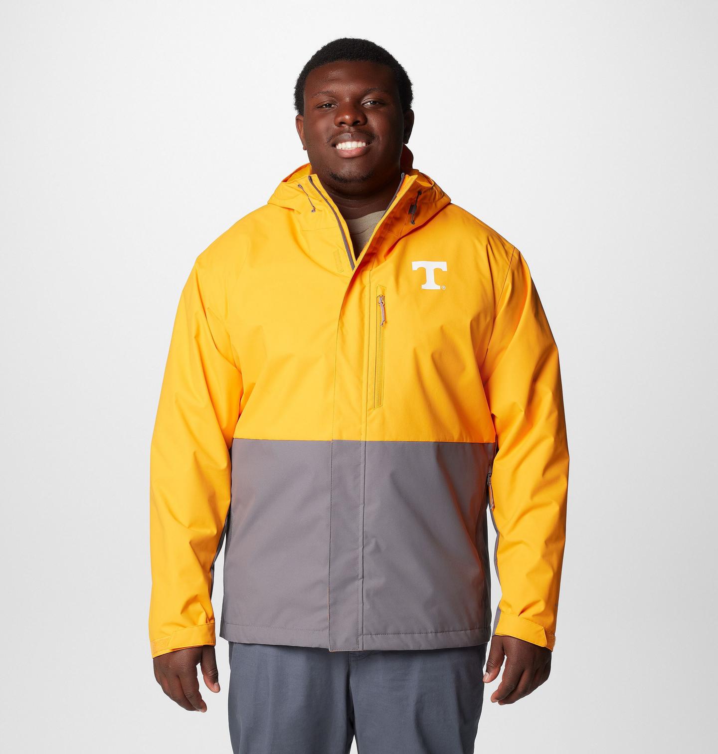 Мужская куртка Columbia Collegiate Field Bound Jacket - Tennessee - Big, цвет: Серый — фото 1
