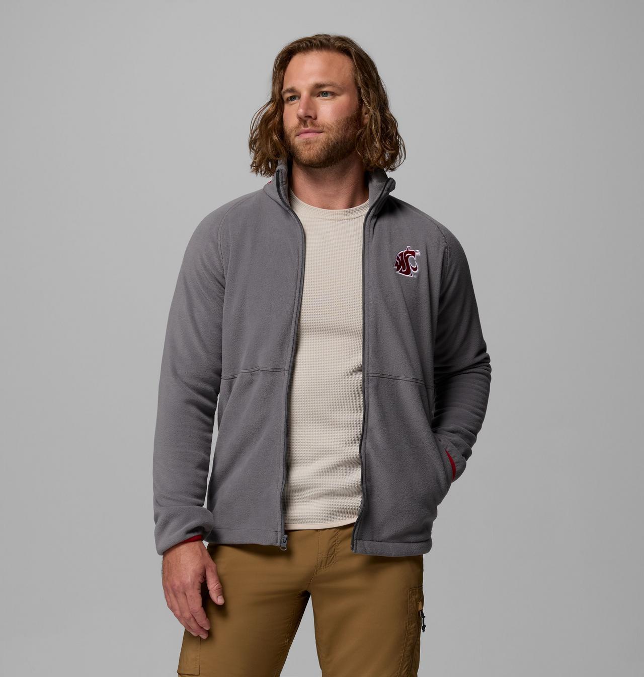 Men's Collegiate Flanker™ IV Fleece Jacket - Washington State 4