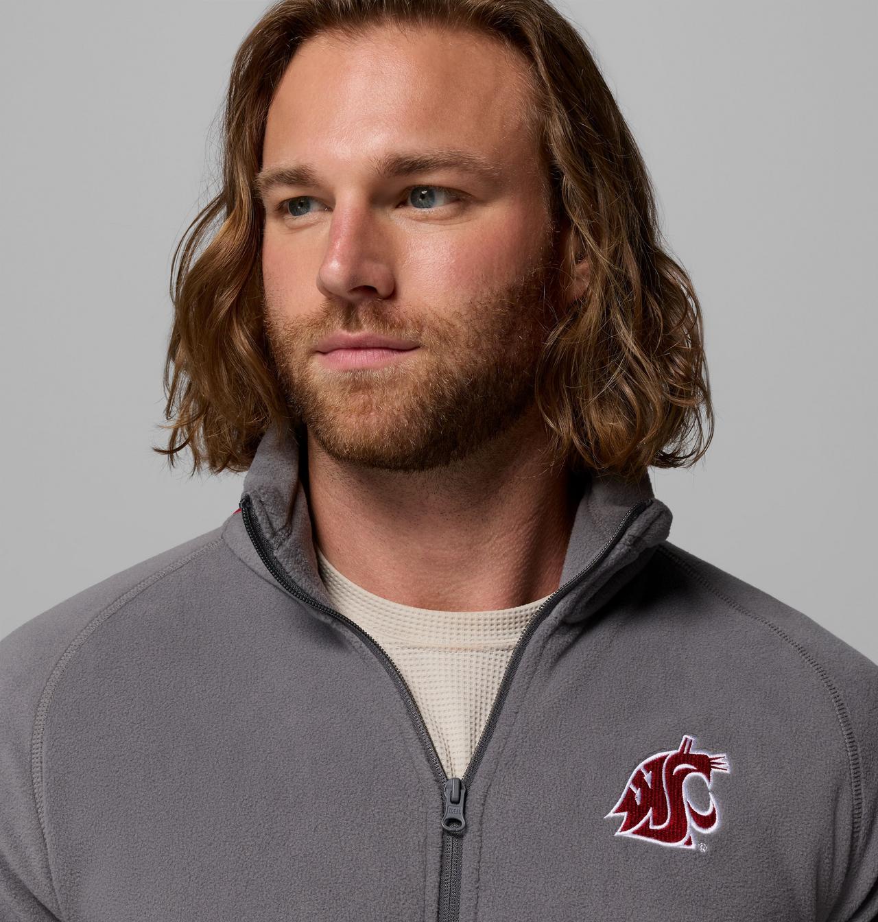 Men's Collegiate Flanker™ IV Fleece Jacket - Washington State 5
