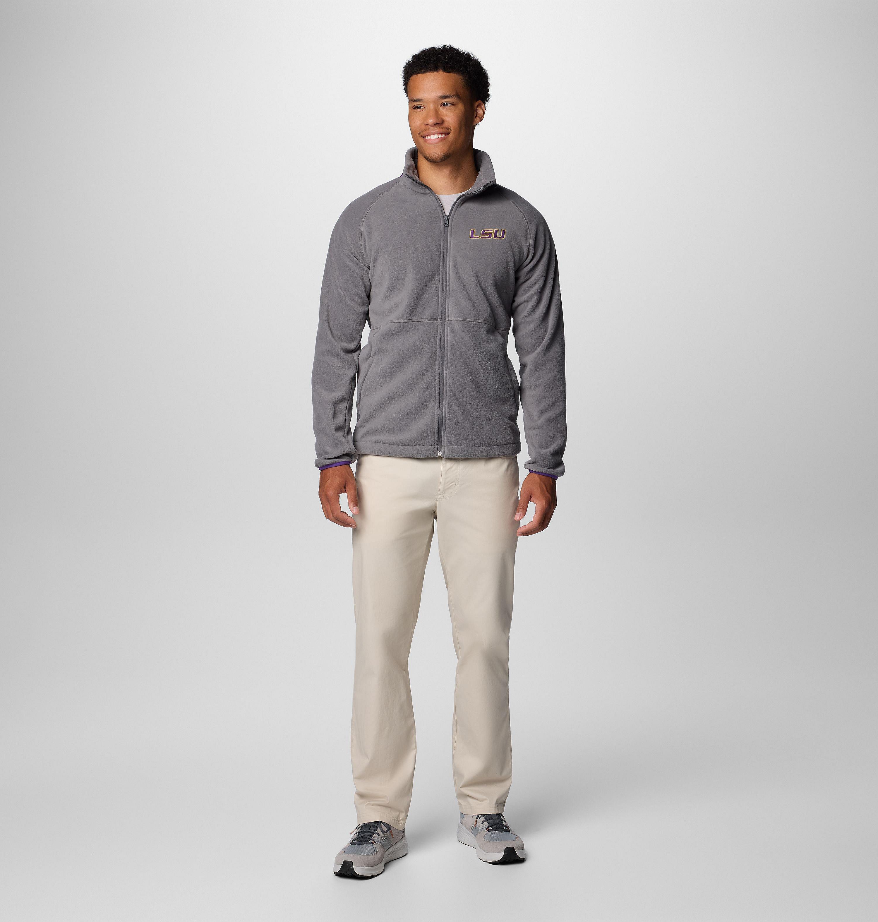 Men's Collegiate Flanker IV Fleece Jacket - LSU 3