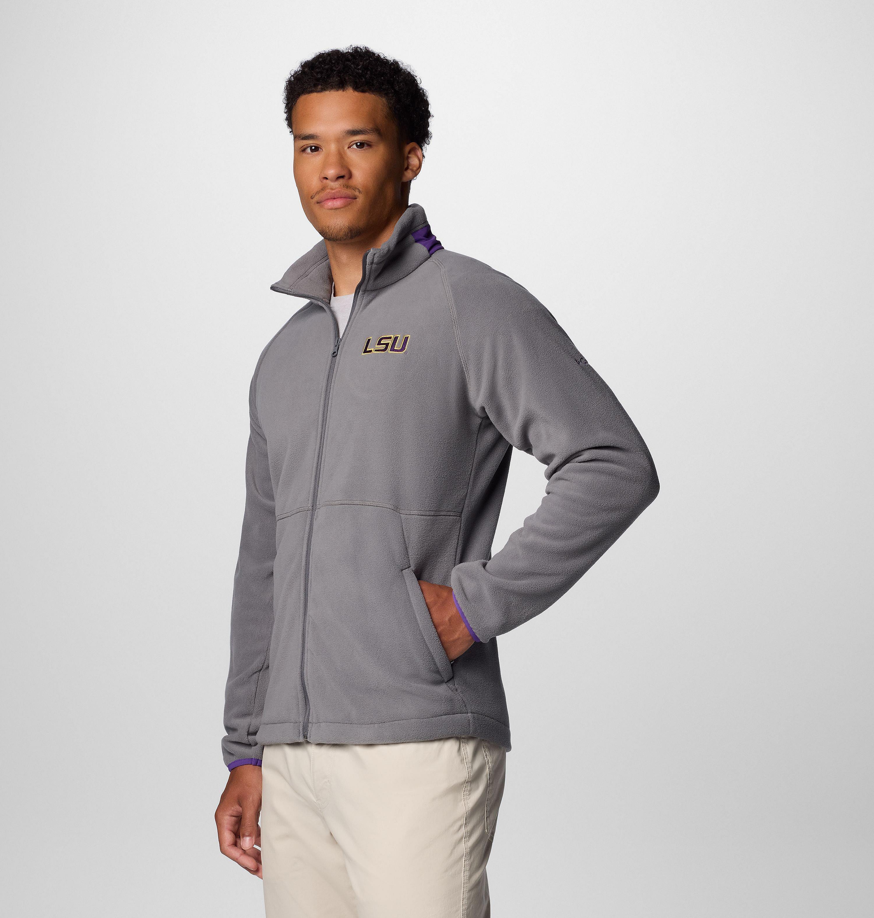 Men's Collegiate Flanker IV Fleece Jacket - LSU 4