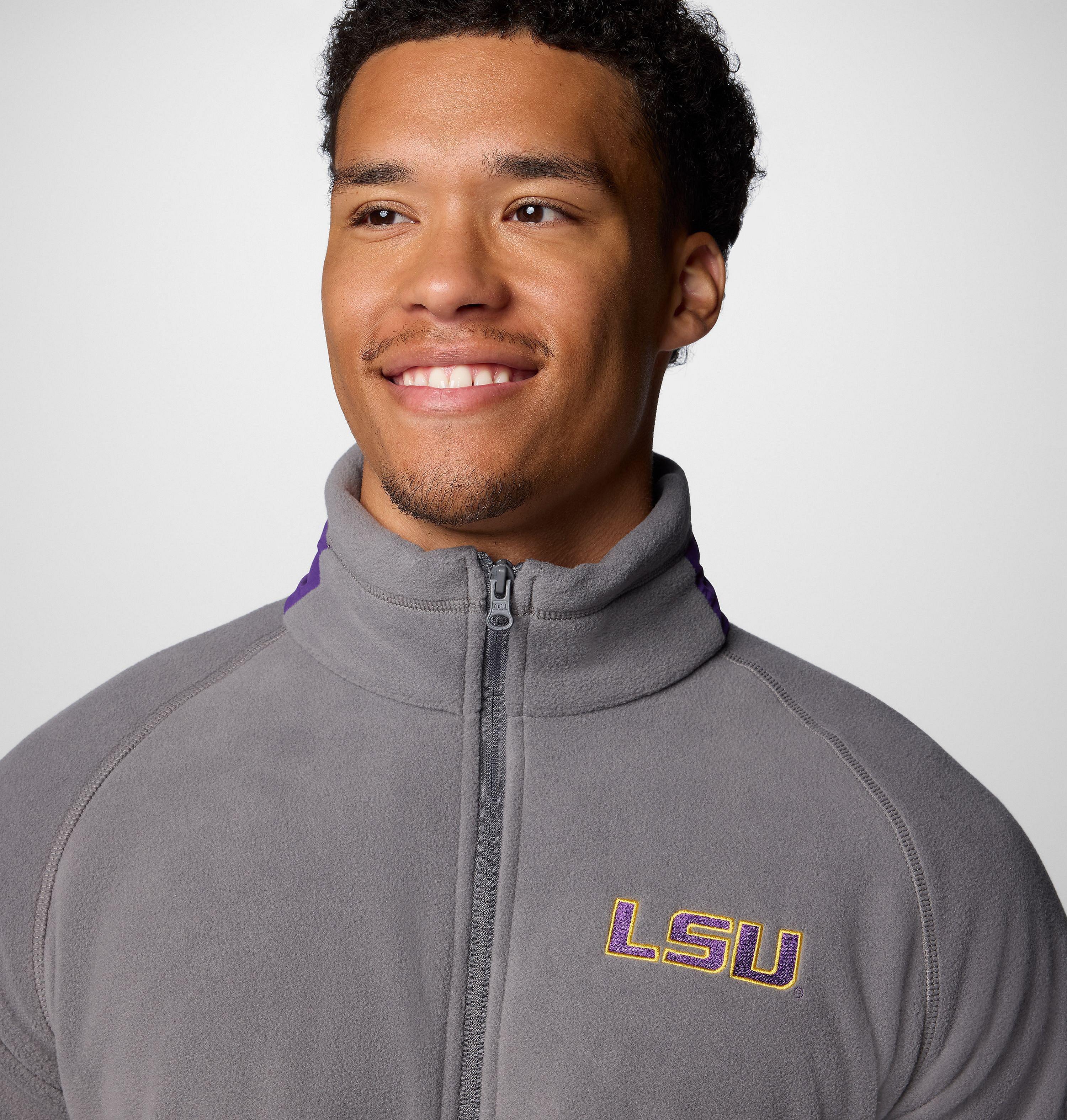 Men's Collegiate Flanker IV Fleece Jacket - LSU 5