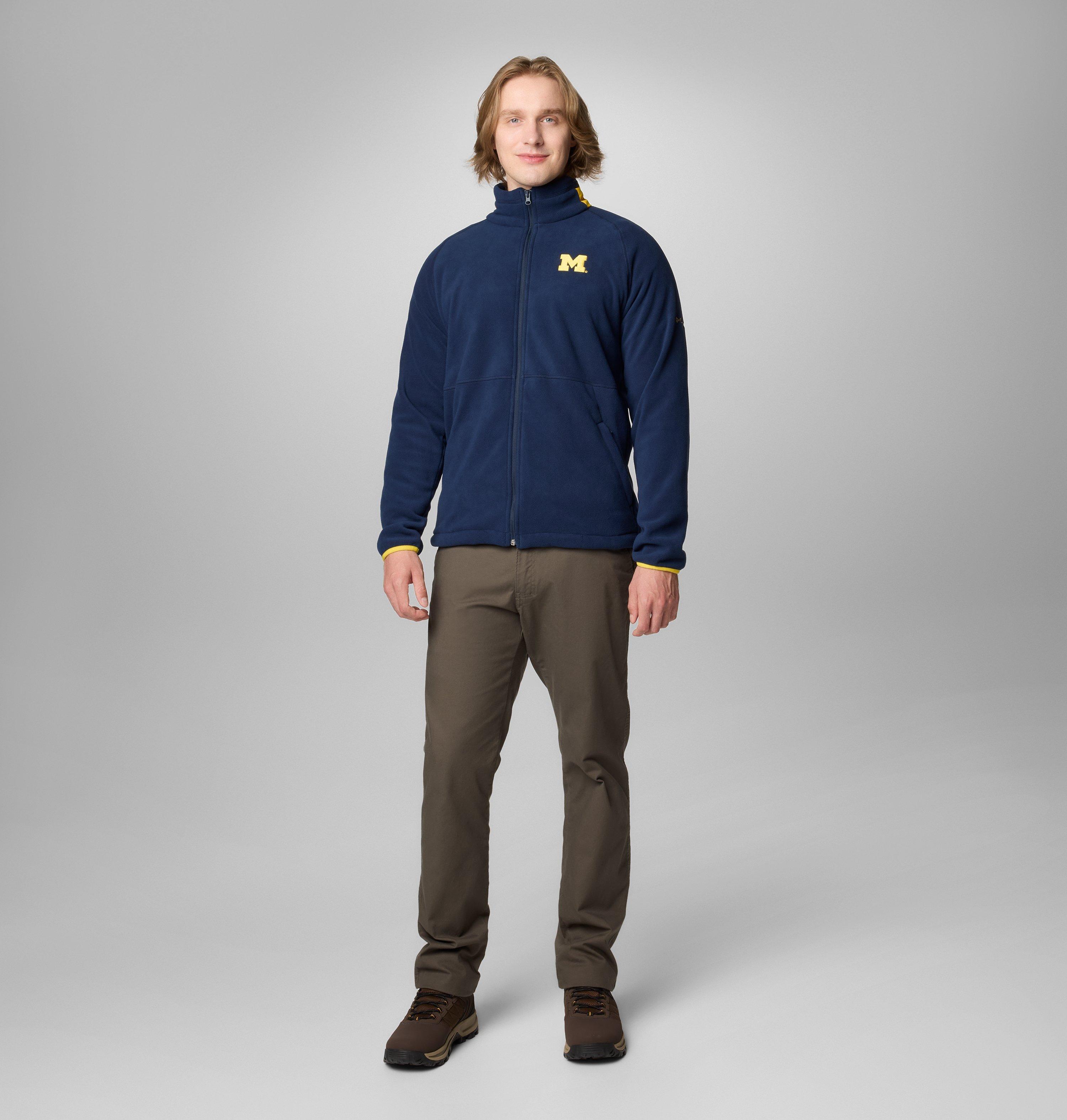 Men's Collegiate Flanker IV Fleece Jacket - Michigan 3