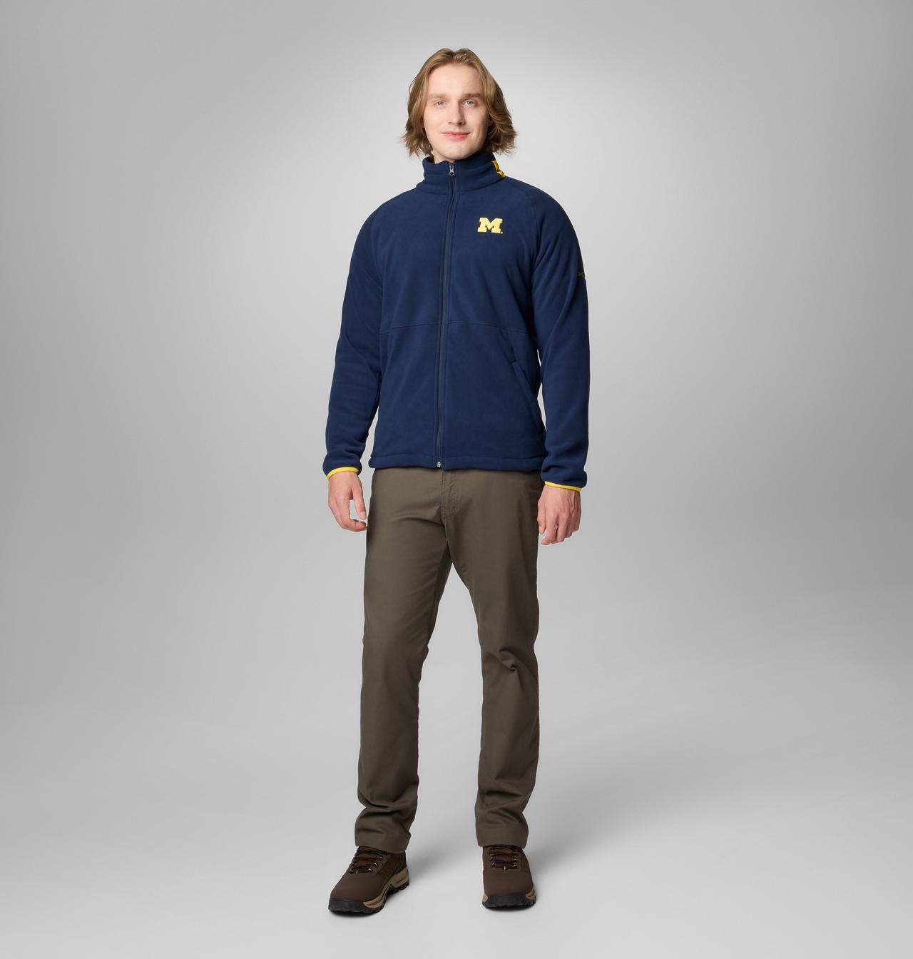 Men's Collegiate Flanker™ IV Fleece Jacket - Michigan 3