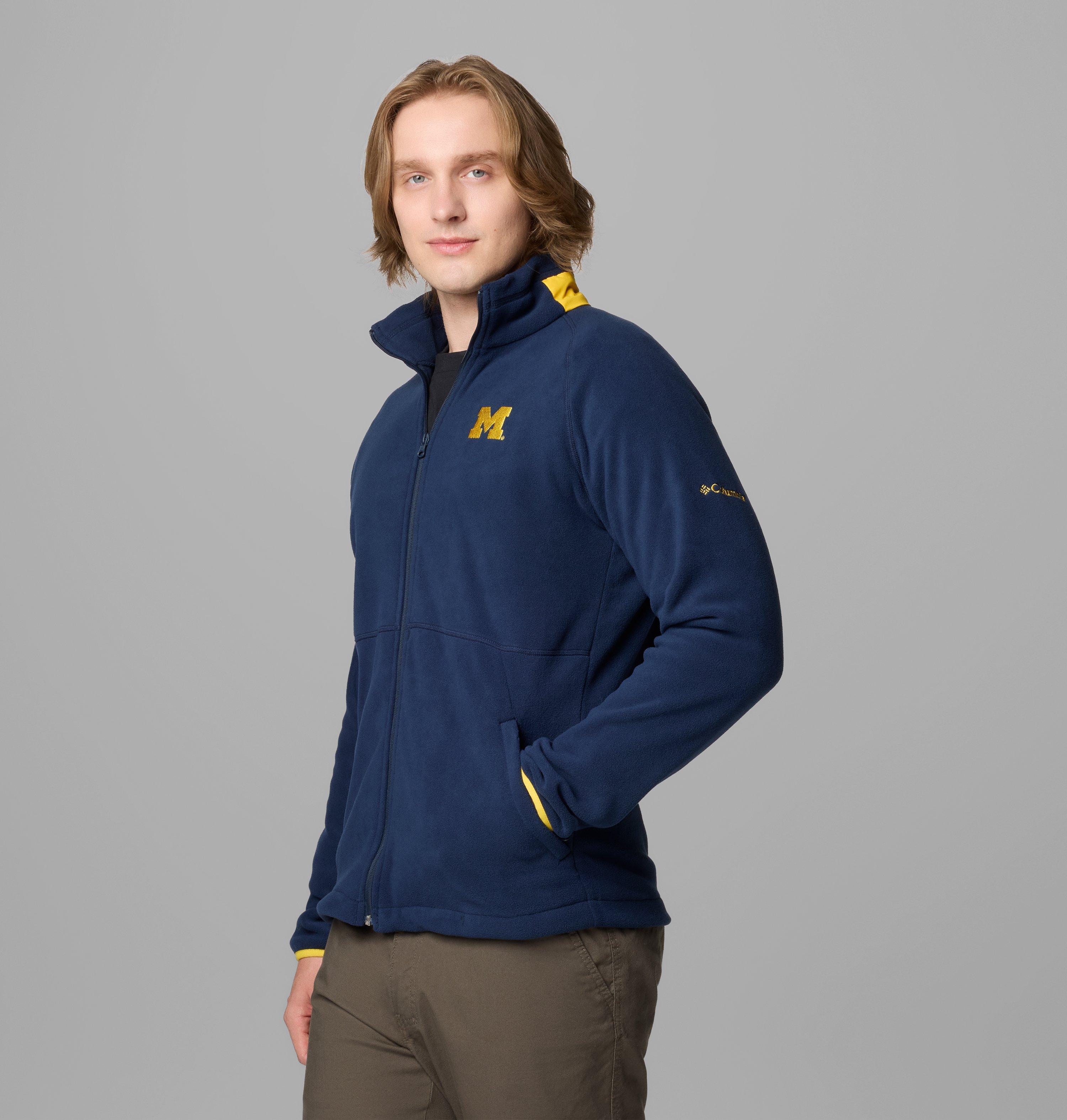 Men's Collegiate Flanker IV Fleece Jacket - Michigan 4