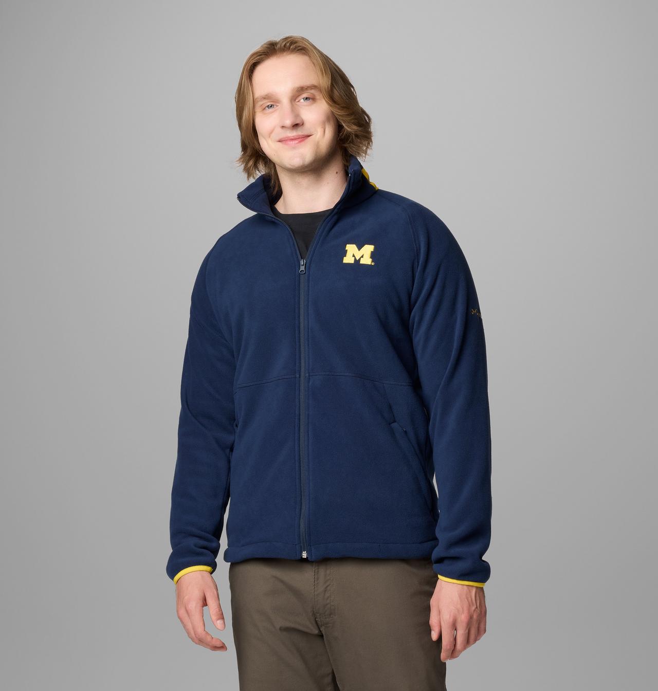 Men's Collegiate Flanker™ IV Fleece Jacket - Michigan 1