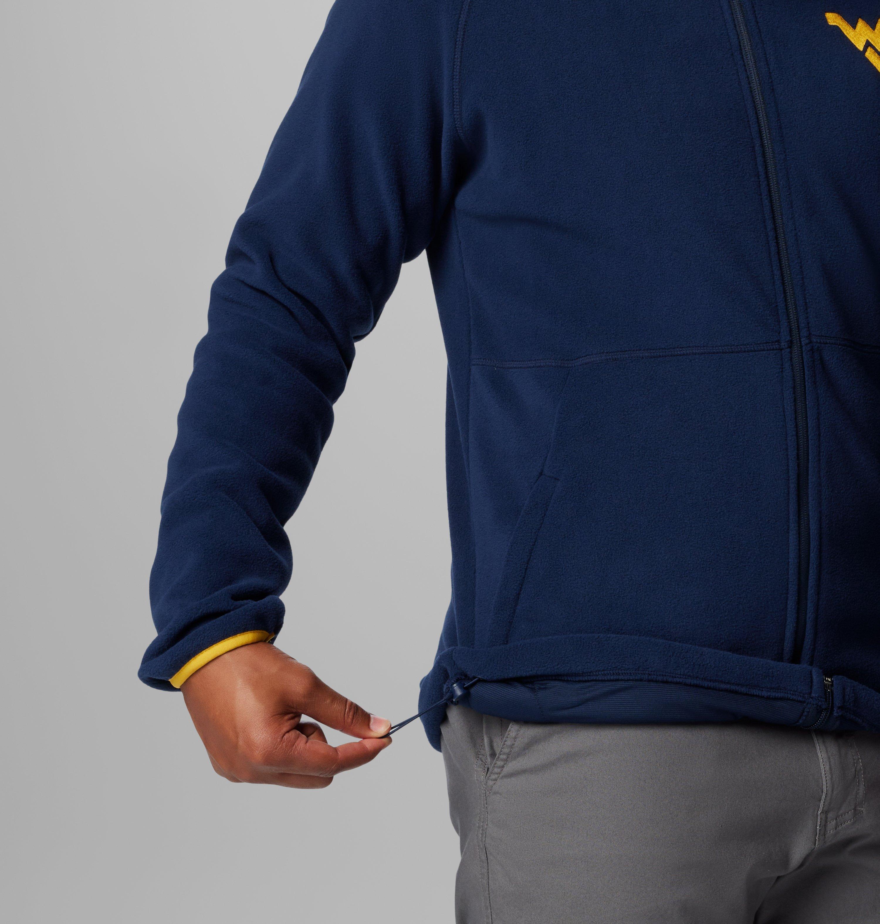 Men's Collegiate Flanker IV Fleece Jacket - West Virginia 7