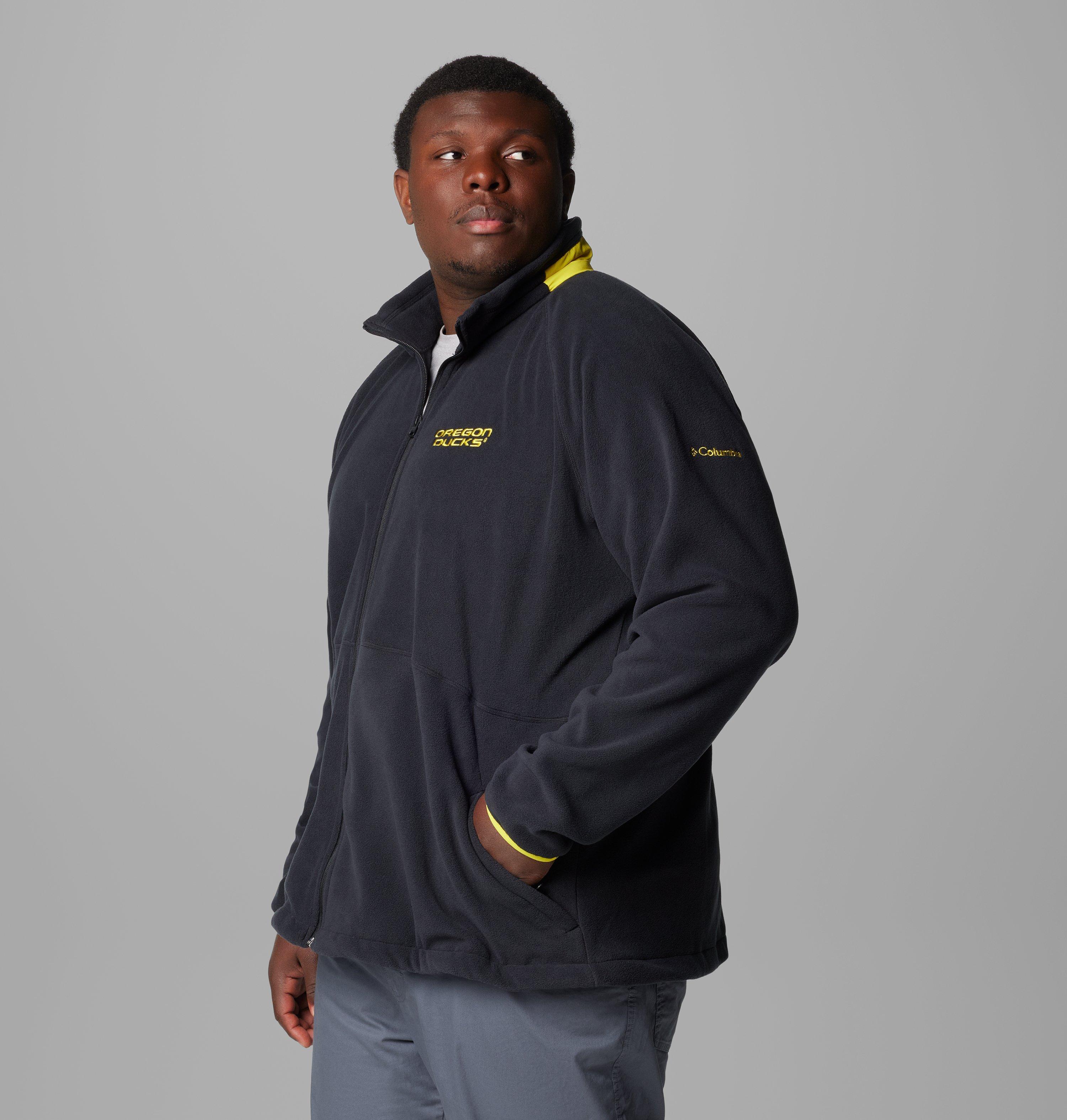 Men's Collegiate Flanker IV Fleece Jacket - Big - Oregon 4
