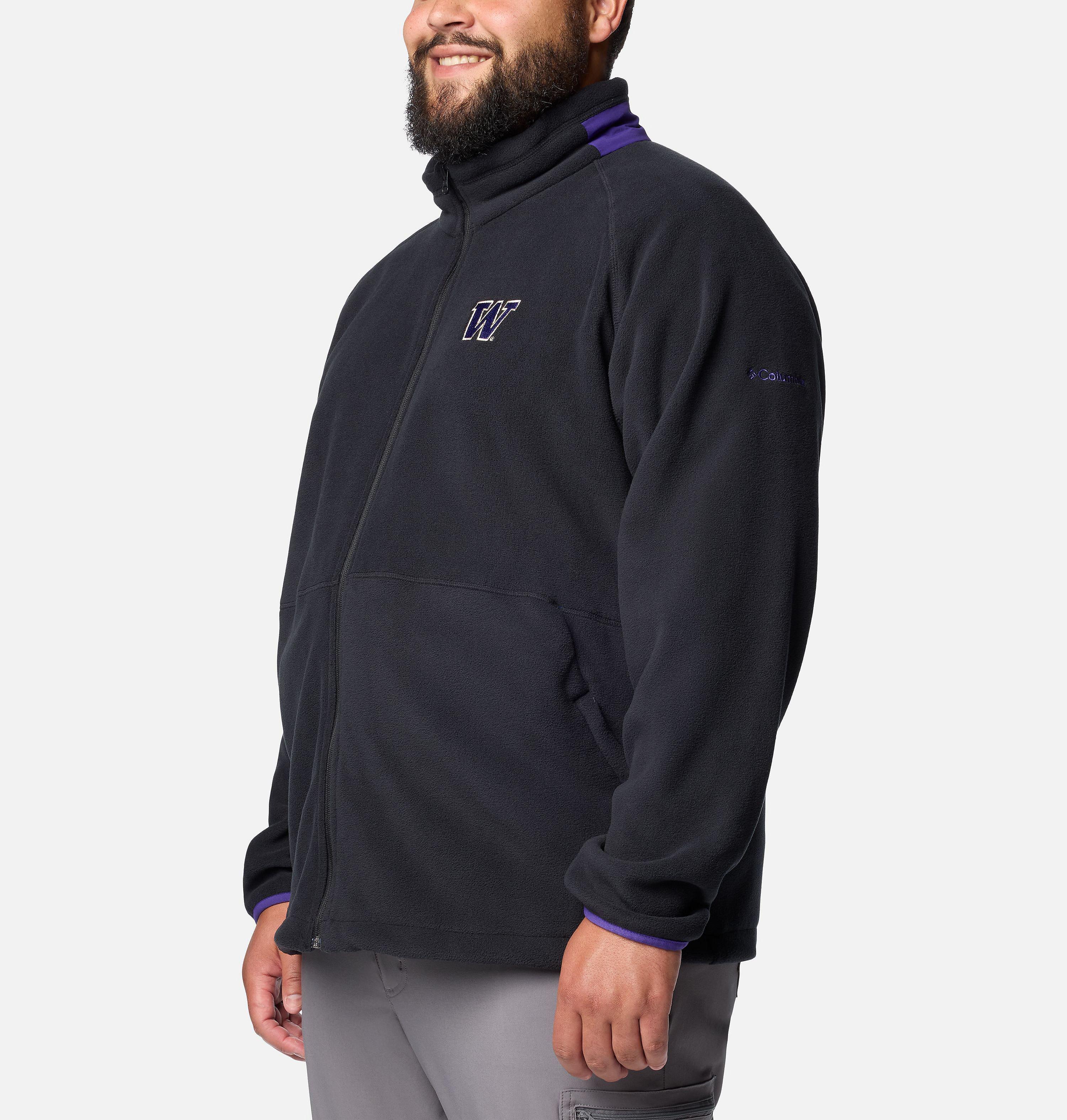 Men's Collegiate Flanker IV Fleece Jacket - Big - Washington 3