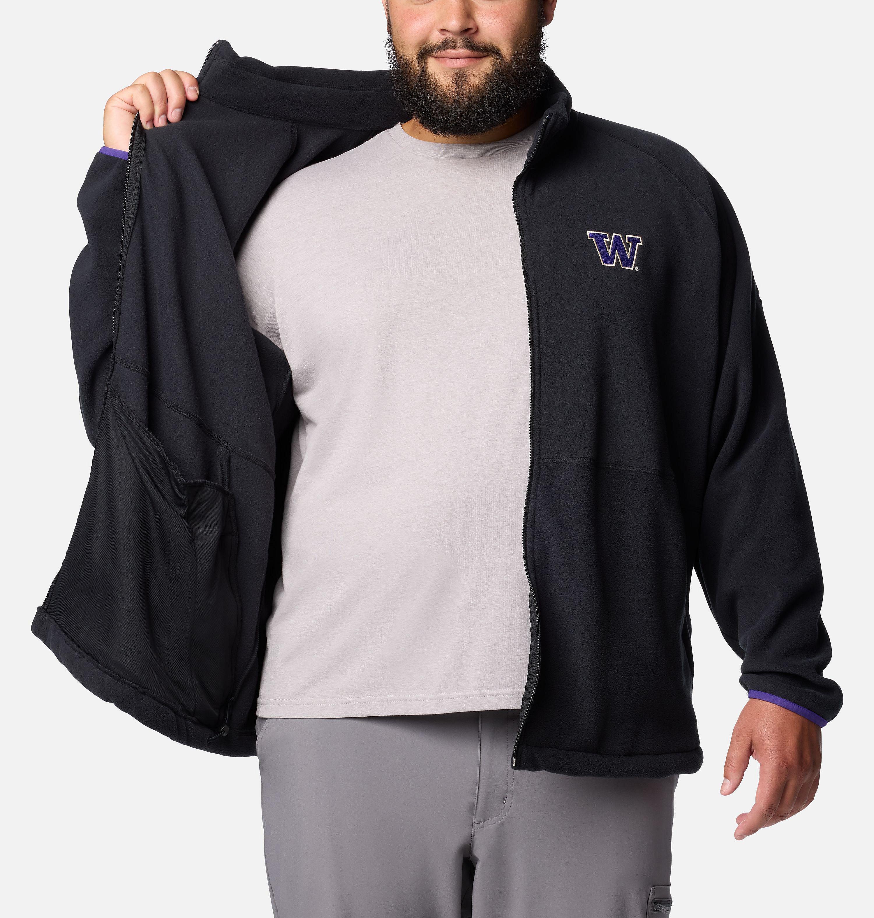 Men's Collegiate Flanker IV Fleece Jacket - Big - Washington 5