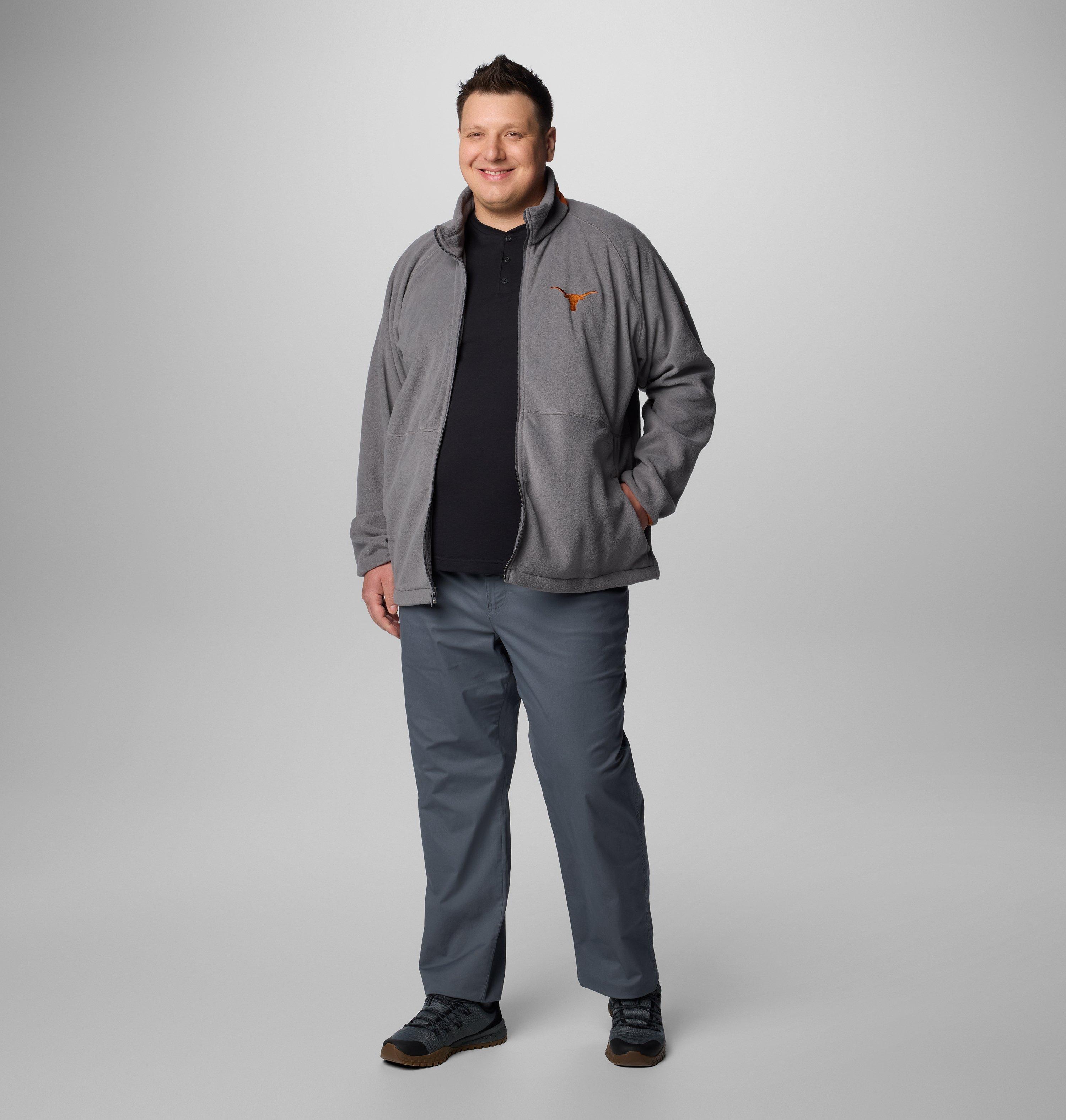Men's Collegiate Flanker IV Fleece Jacket - Big - Texas 3