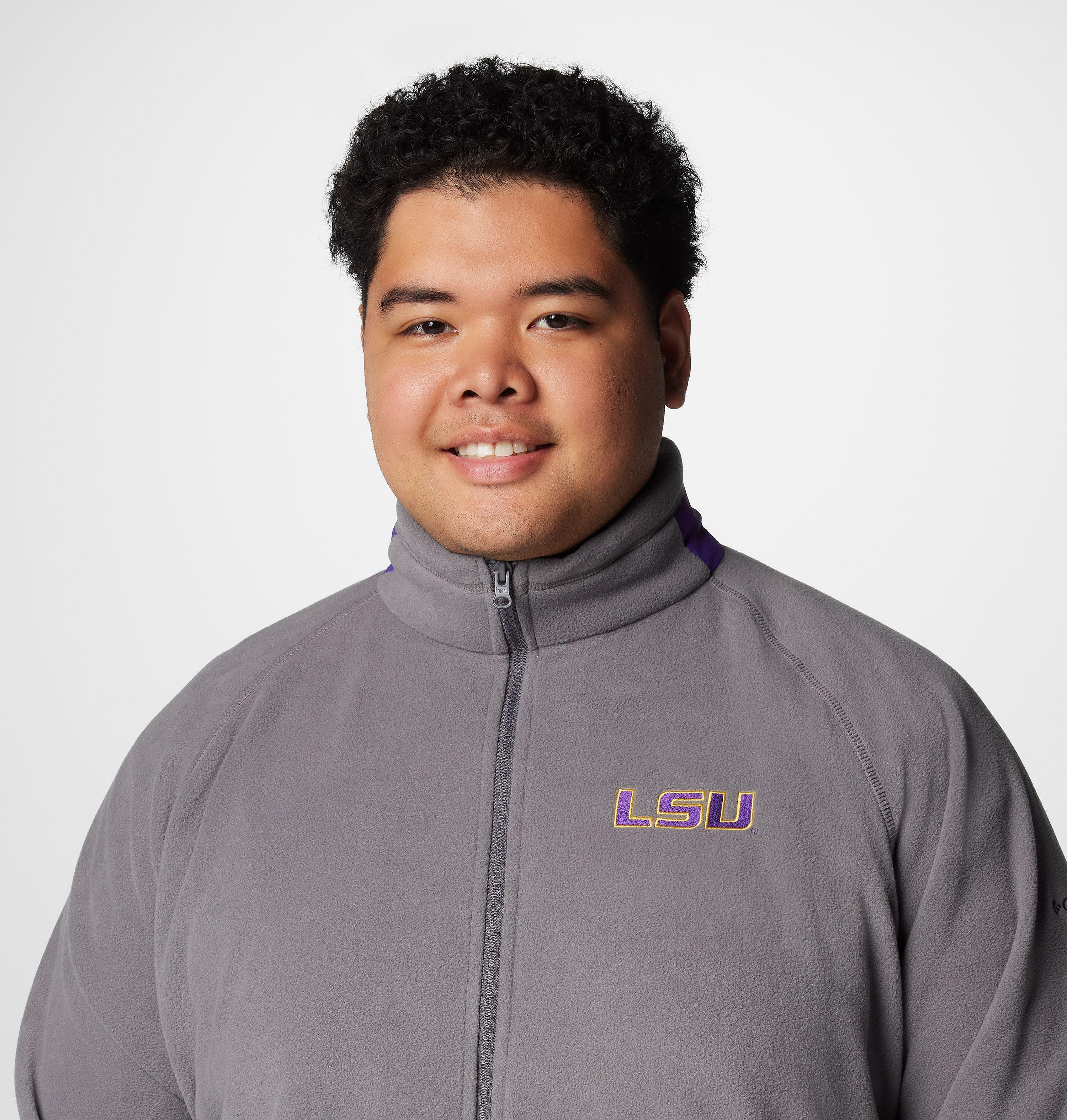 Men's Collegiate Flanker IV Fleece Jacket - Big - LSU 5