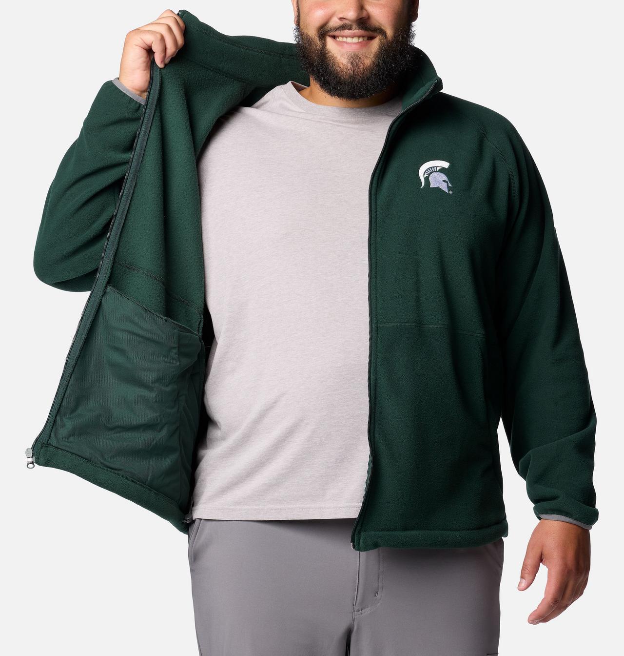 Men's Collegiate Flanker IV Fleece Jacket - Big - Michigan State 5