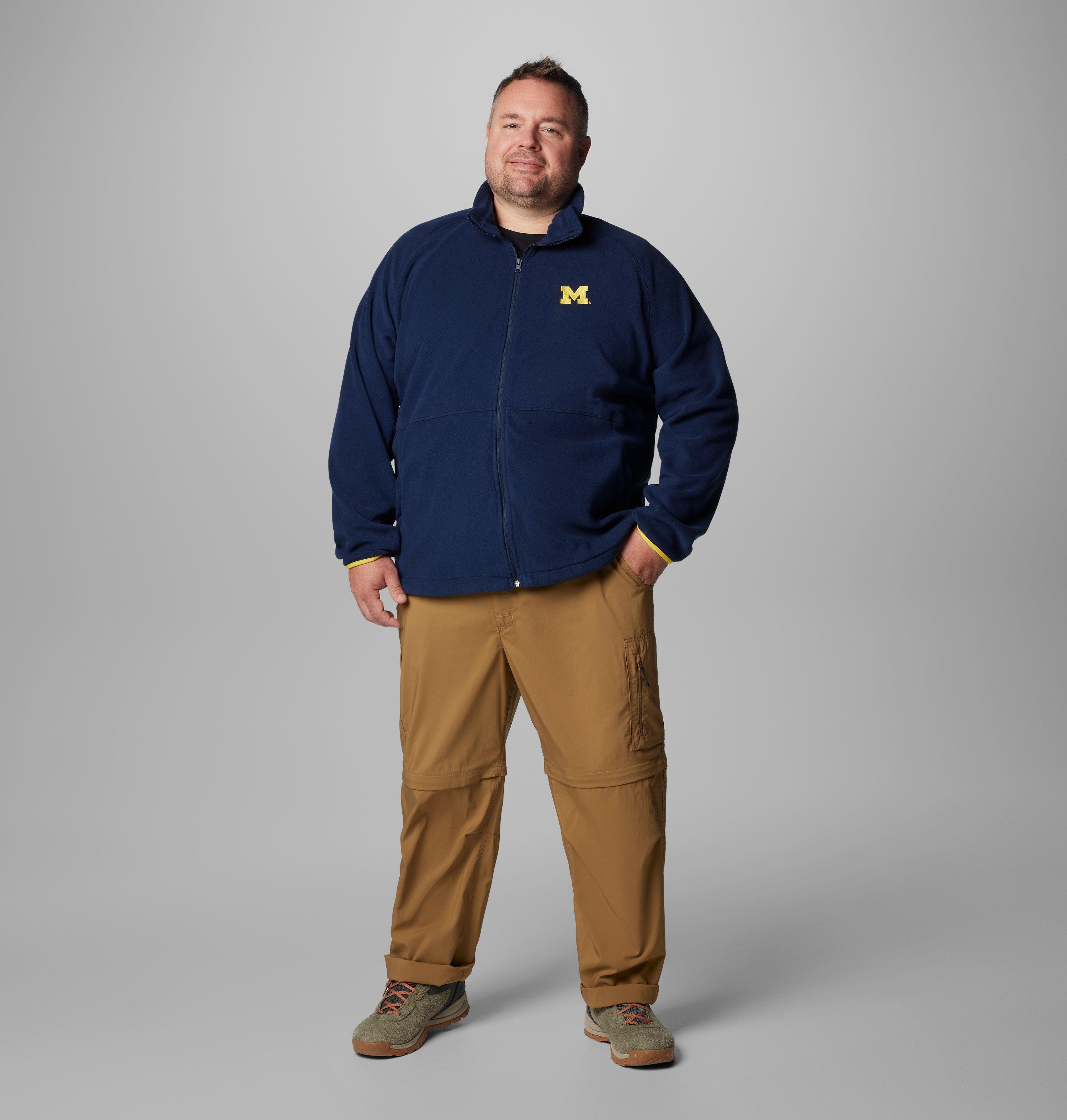 Men's Collegiate Flanker IV Fleece Jacket - Big - Michigan 3