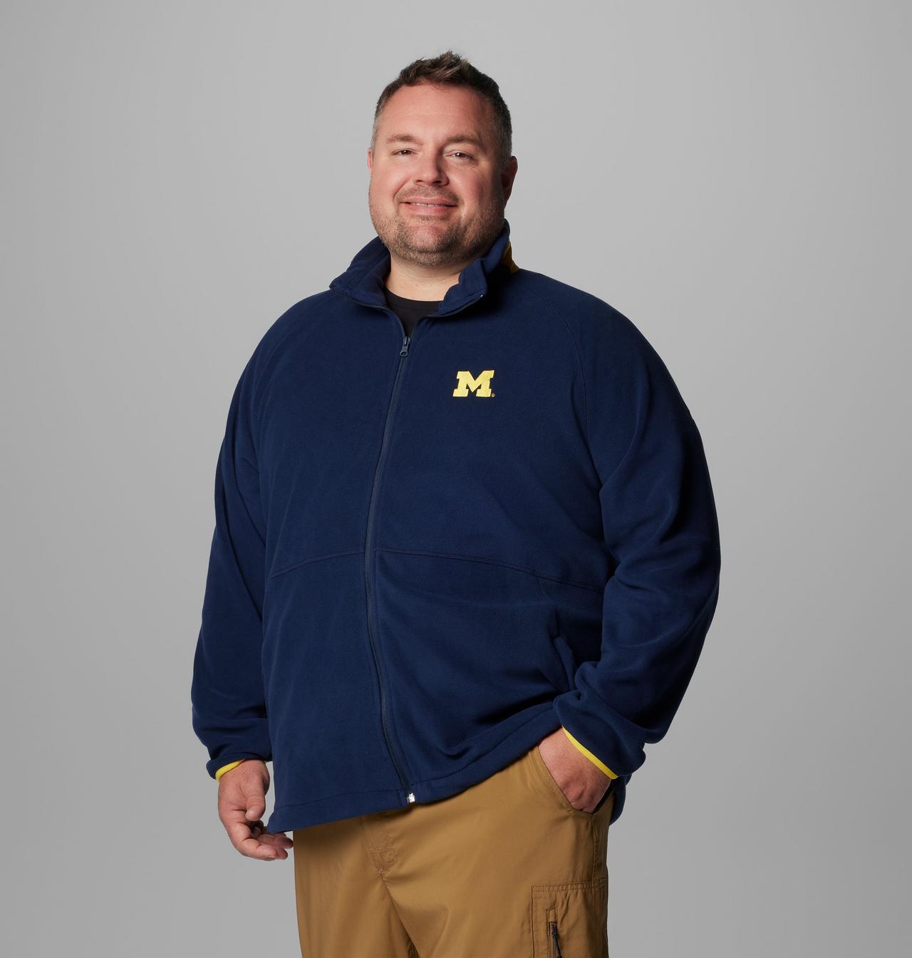 Men's Collegiate Flanker™ IV Fleece Jacket - Big - Michigan 4