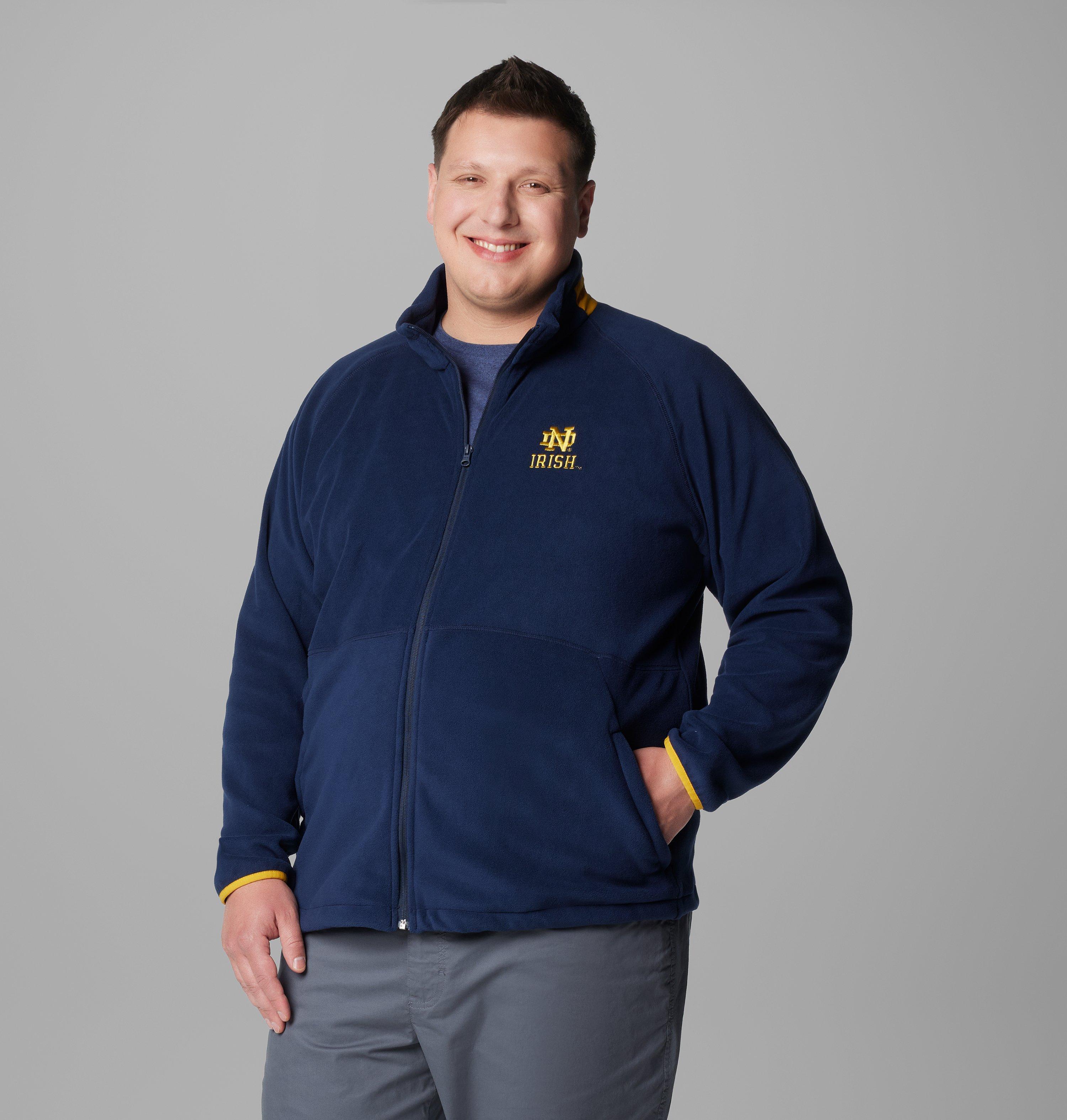 Men's Collegiate Flanker IV Fleece Jacket - Big - Notre Dame 4