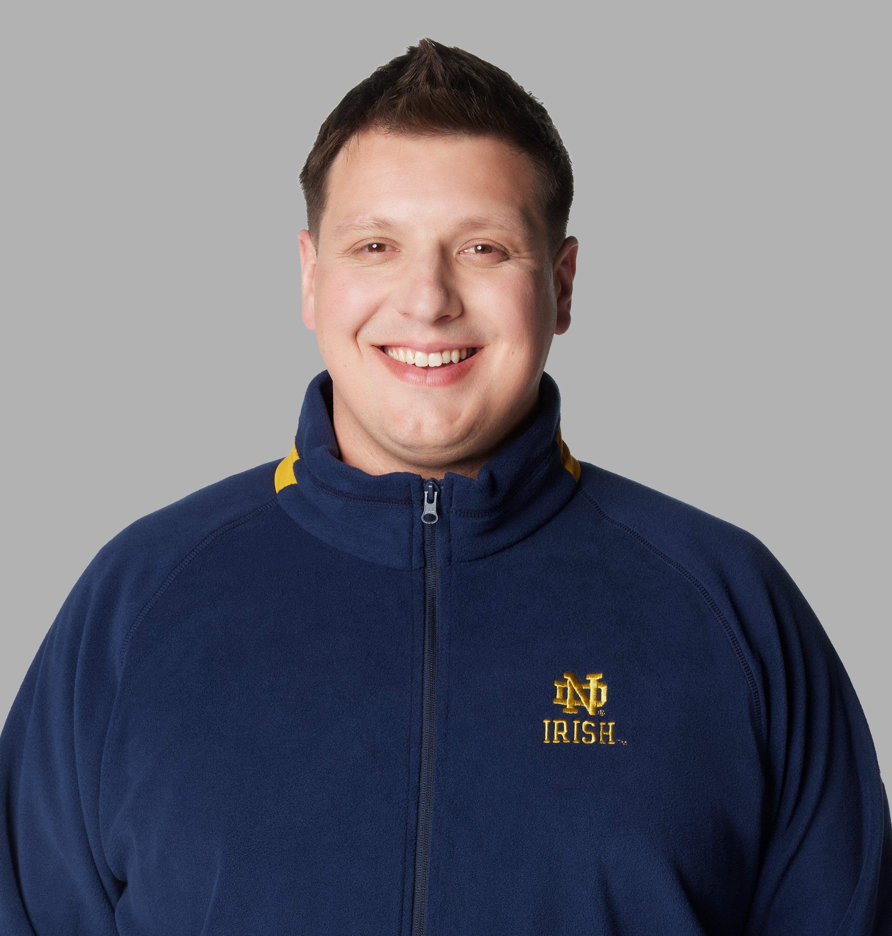 Men's Collegiate Flanker IV Fleece Jacket - Big - Notre Dame 5