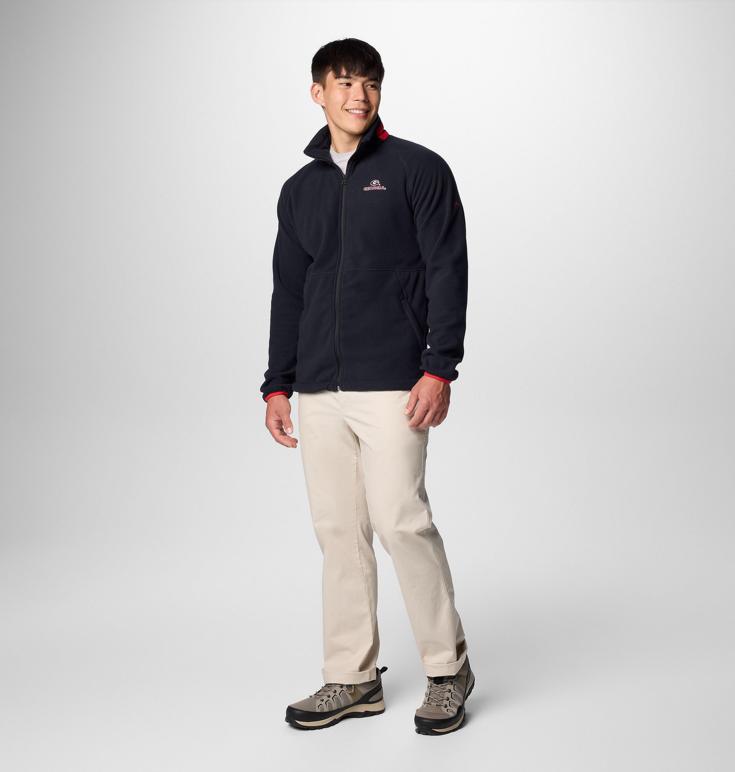 Men's Collegiate Flanker IV Fleece Jacket - Georgia - Tall 3