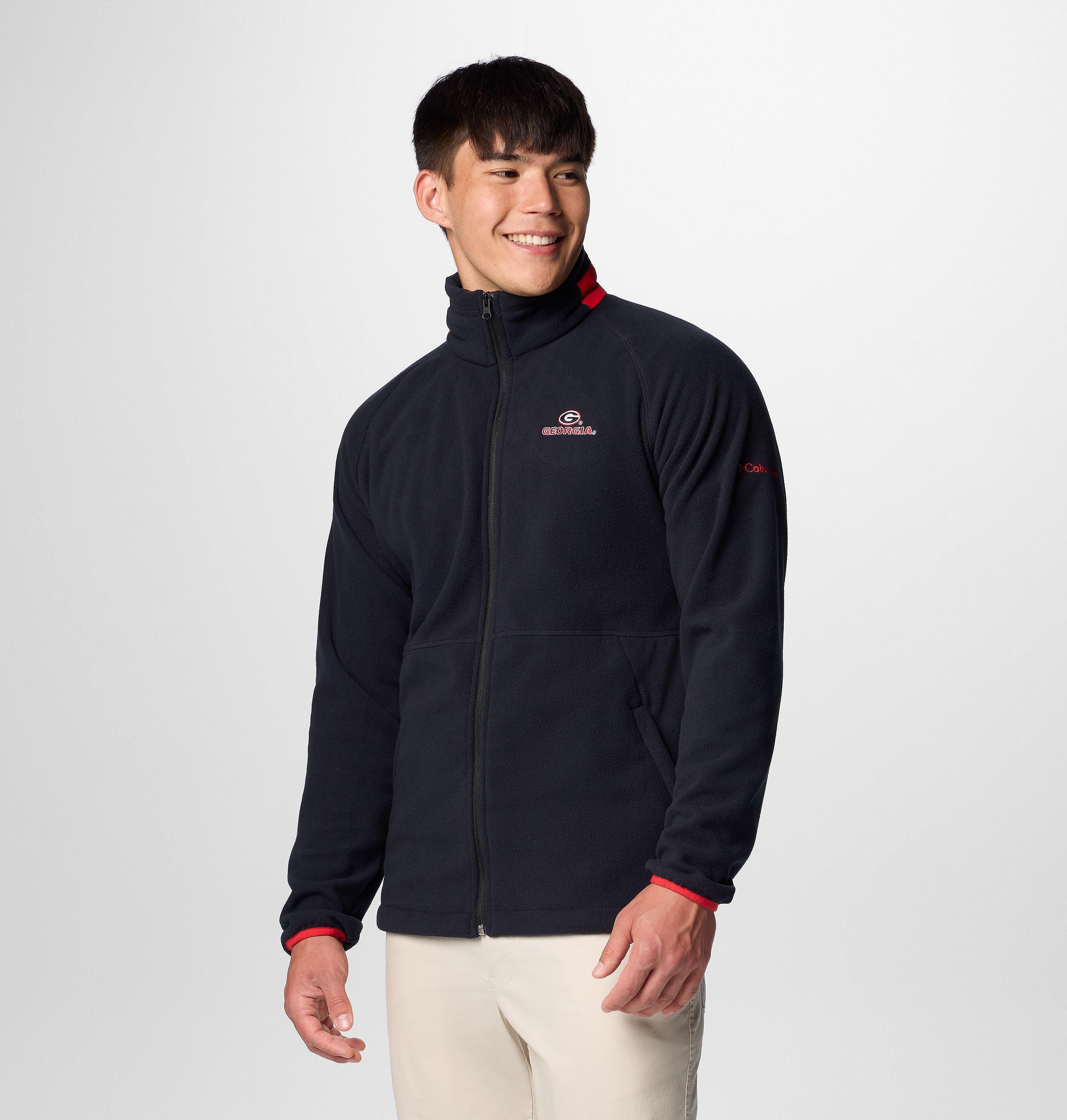 Men's Collegiate Flanker IV Fleece Jacket - Georgia - Tall 4