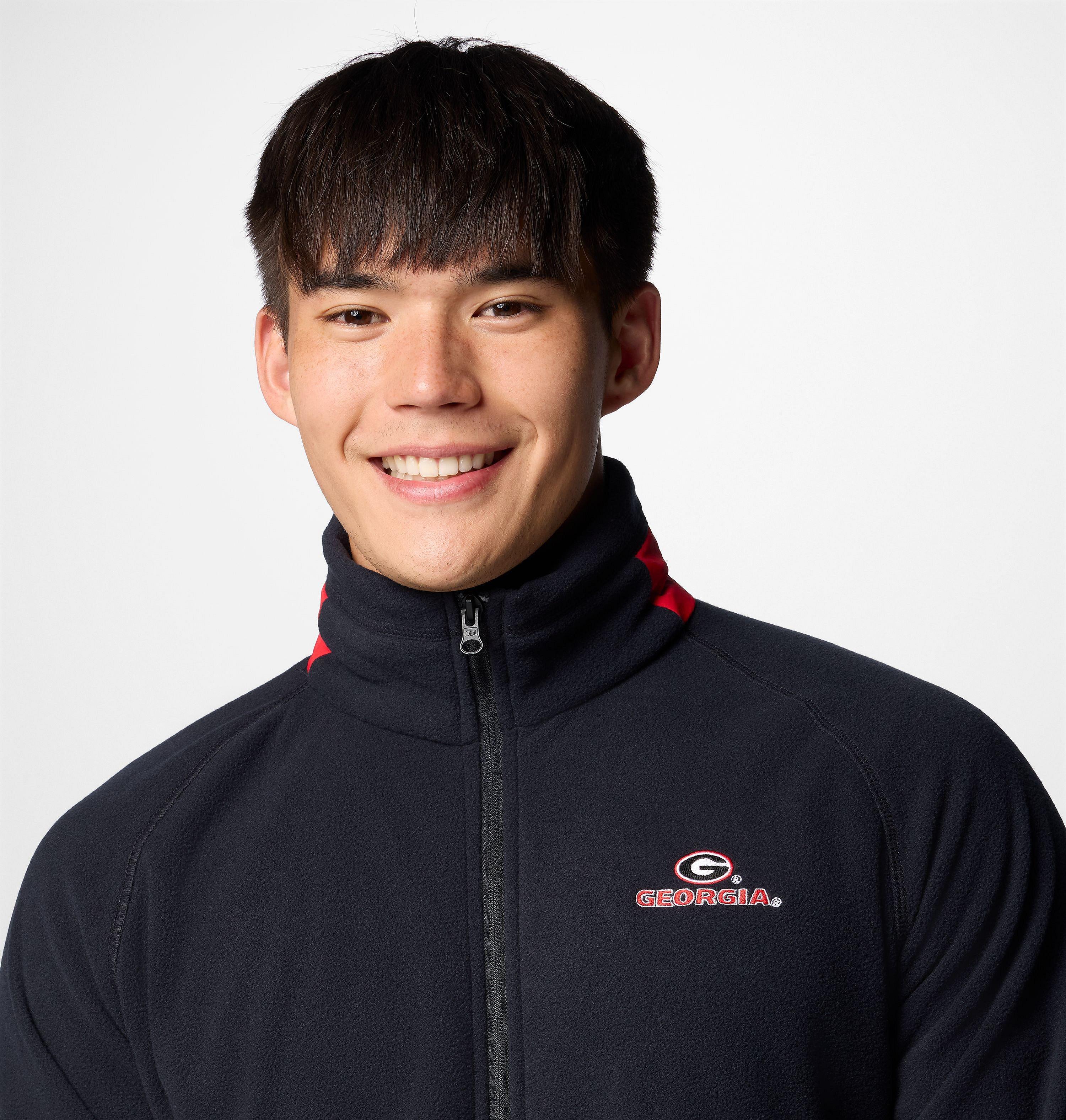 Men's Collegiate Flanker IV Fleece Jacket - Georgia - Tall 5