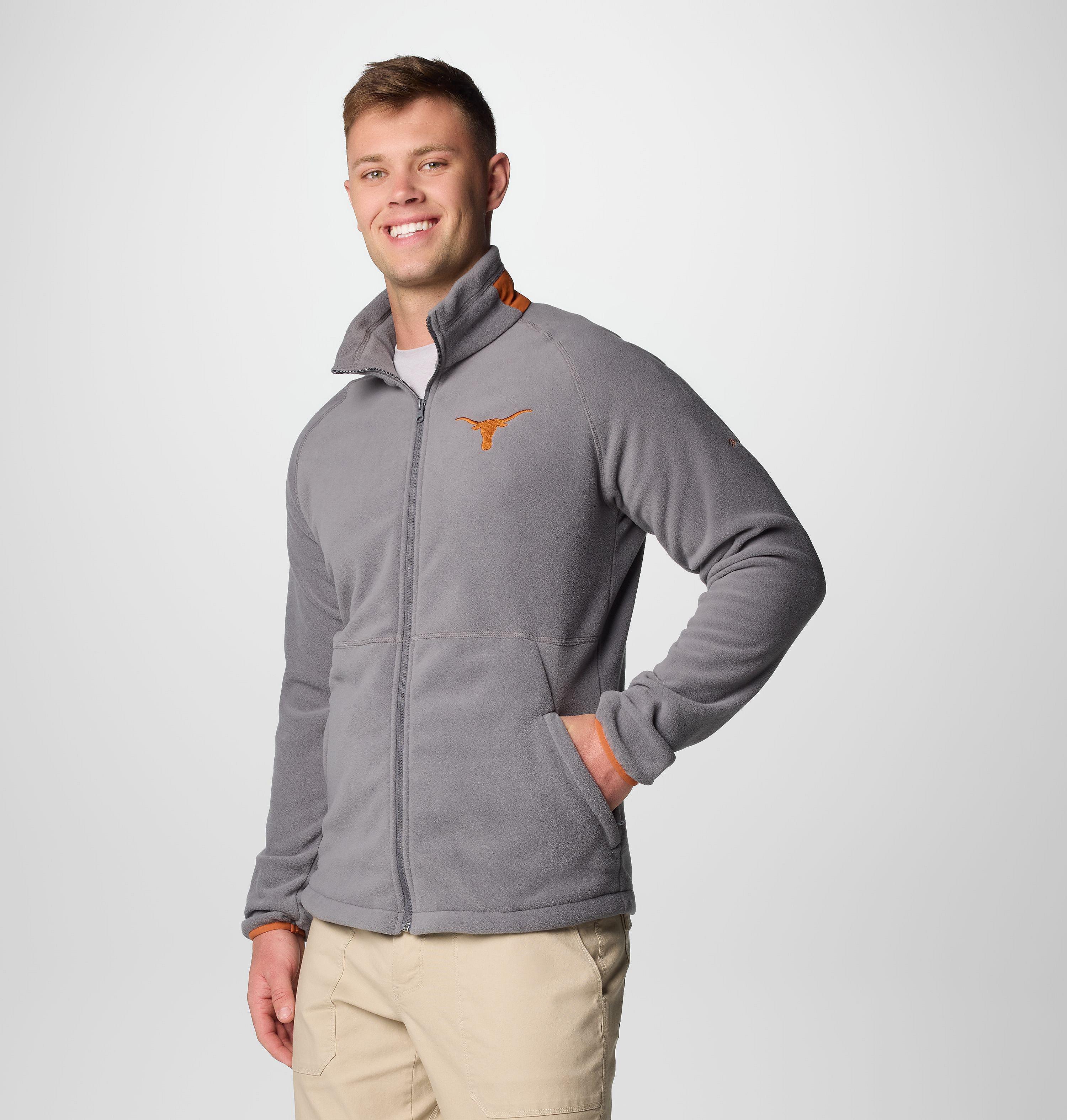 Men's Collegiate Flanker IV Fleece Jacket - Texas - Tall 4