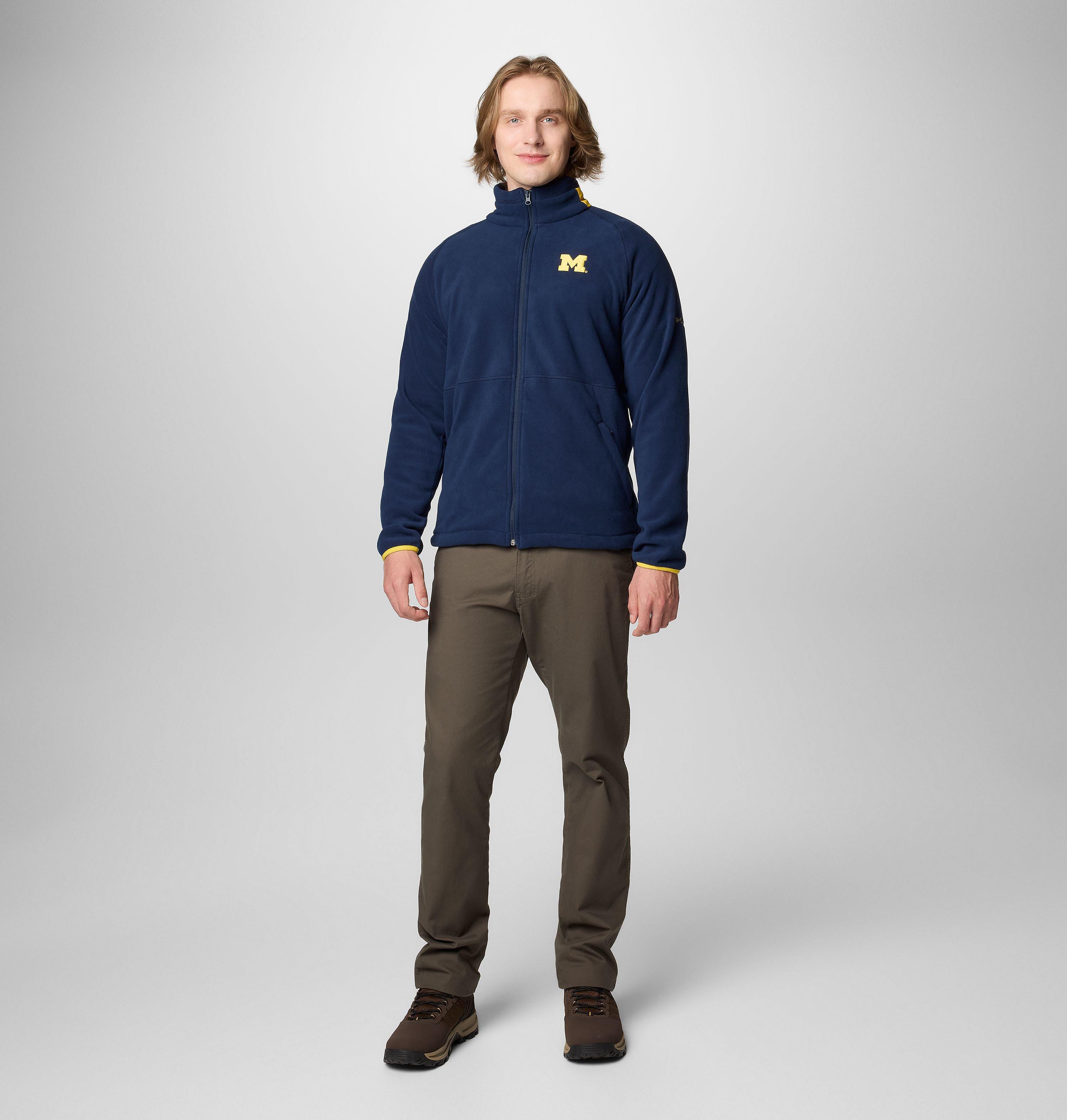 Men's Collegiate Flanker IV Fleece Jacket - Michigan - Tall 3
