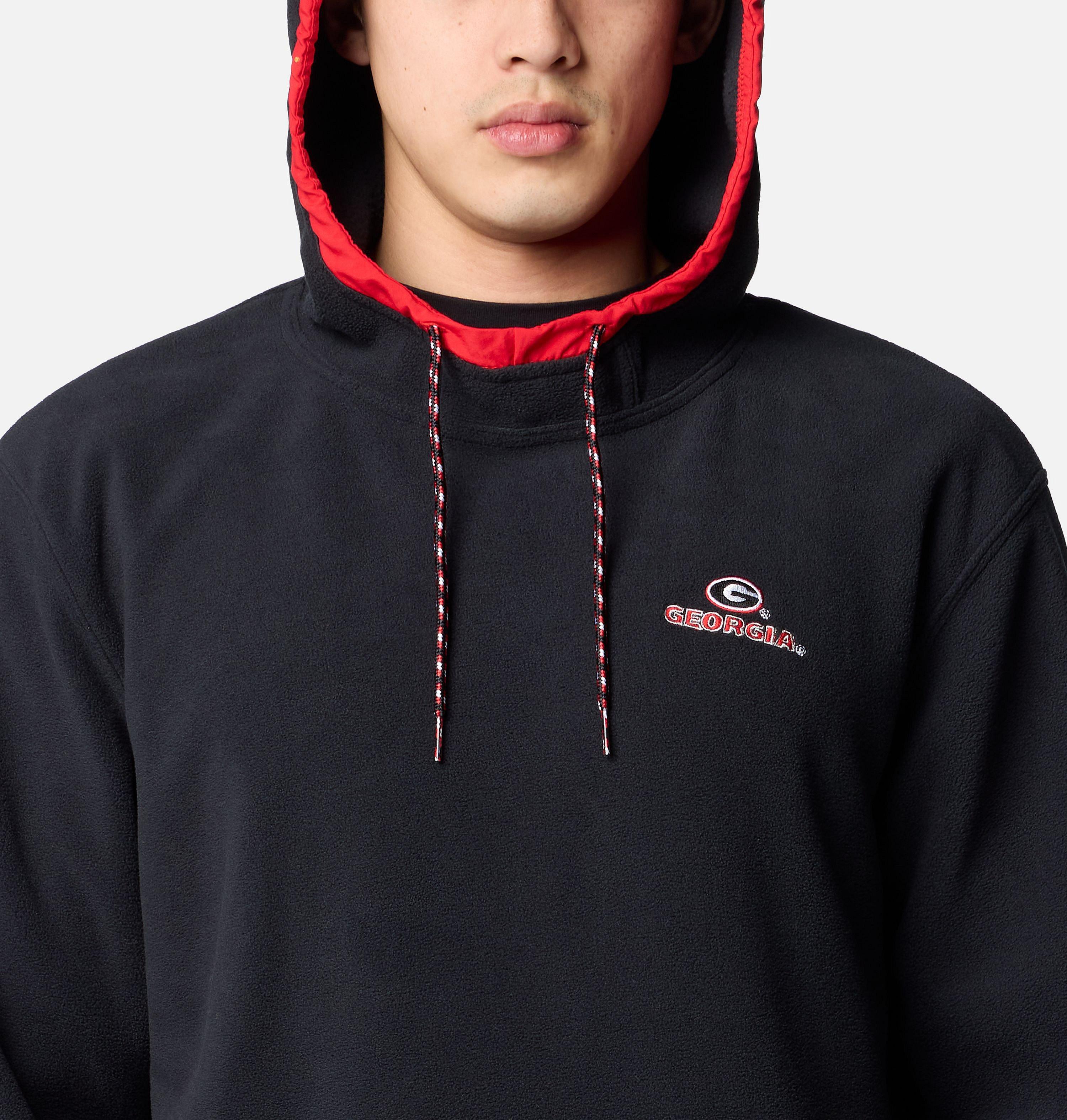 Men's Collegiate Flanker Fleece Hoodie - Georgia 4