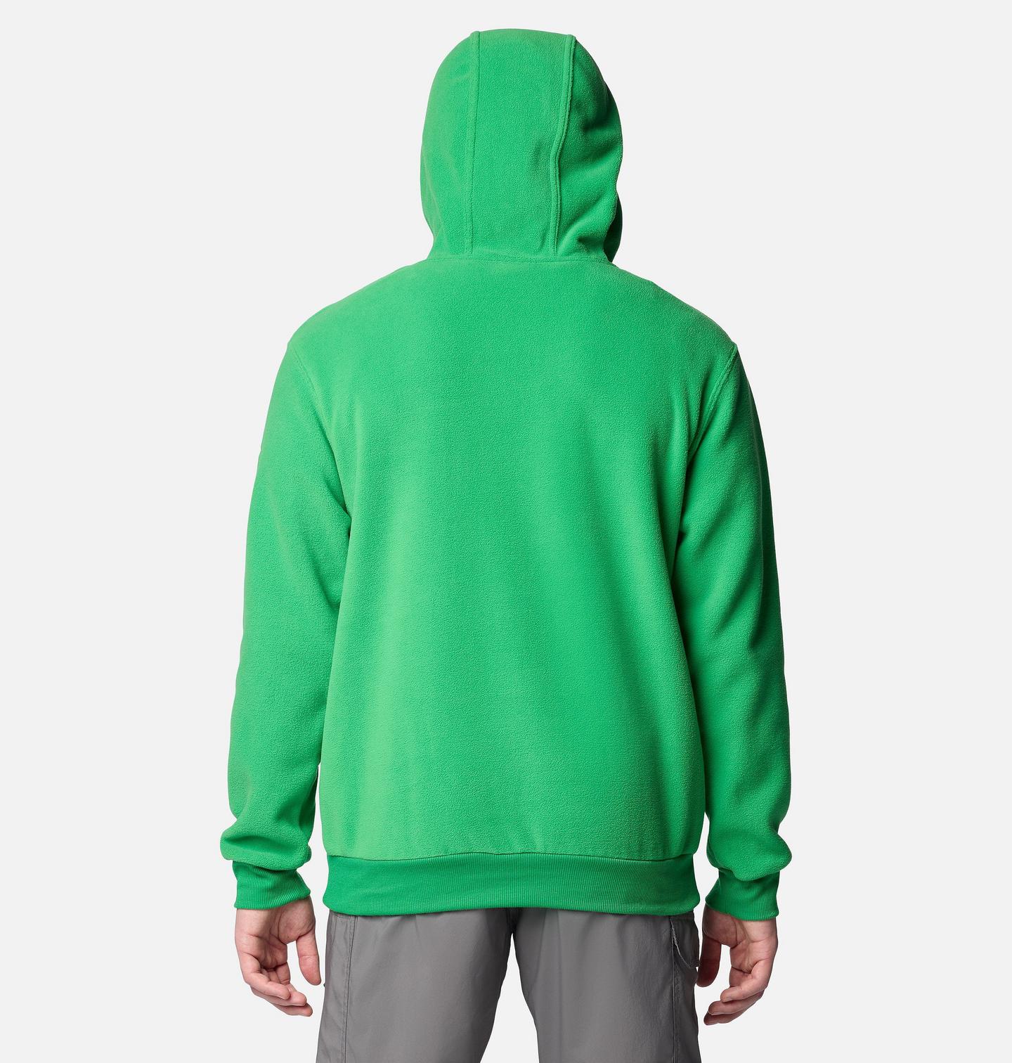 Мужское худи Columbia Collegiate Flanker Fleece - Oregon, цвет: Зелёный — фото 2