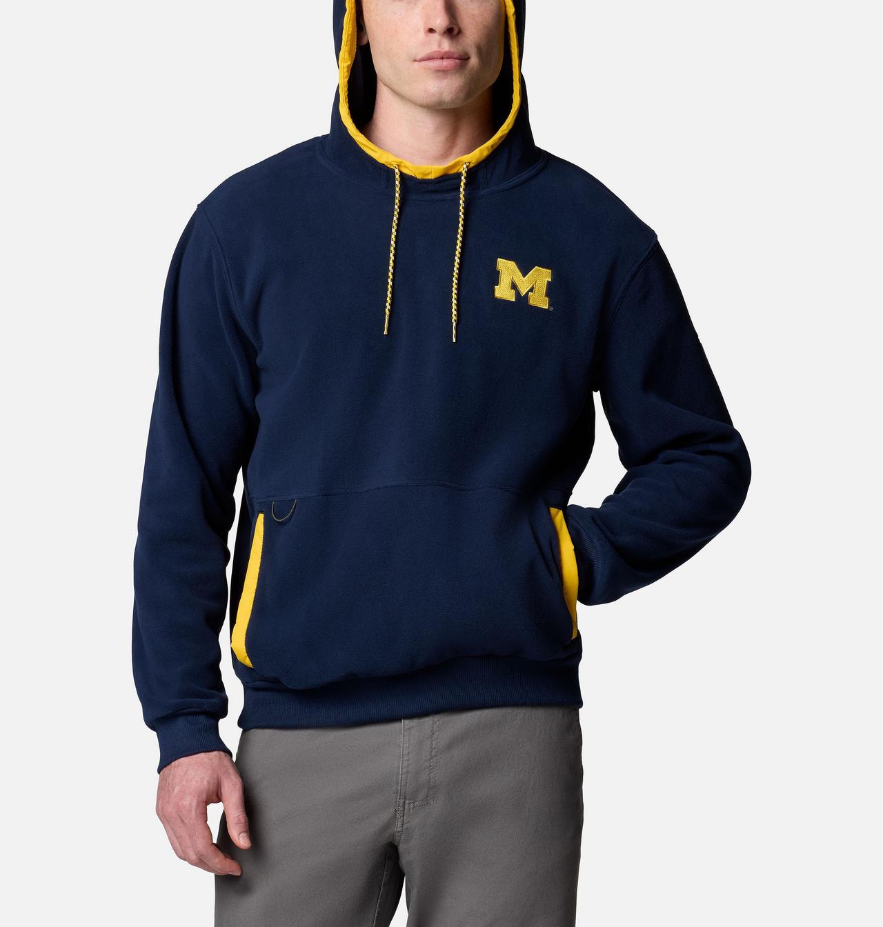 Men's Collegiate Flanker™ Fleece Hoodie - Michigan 5