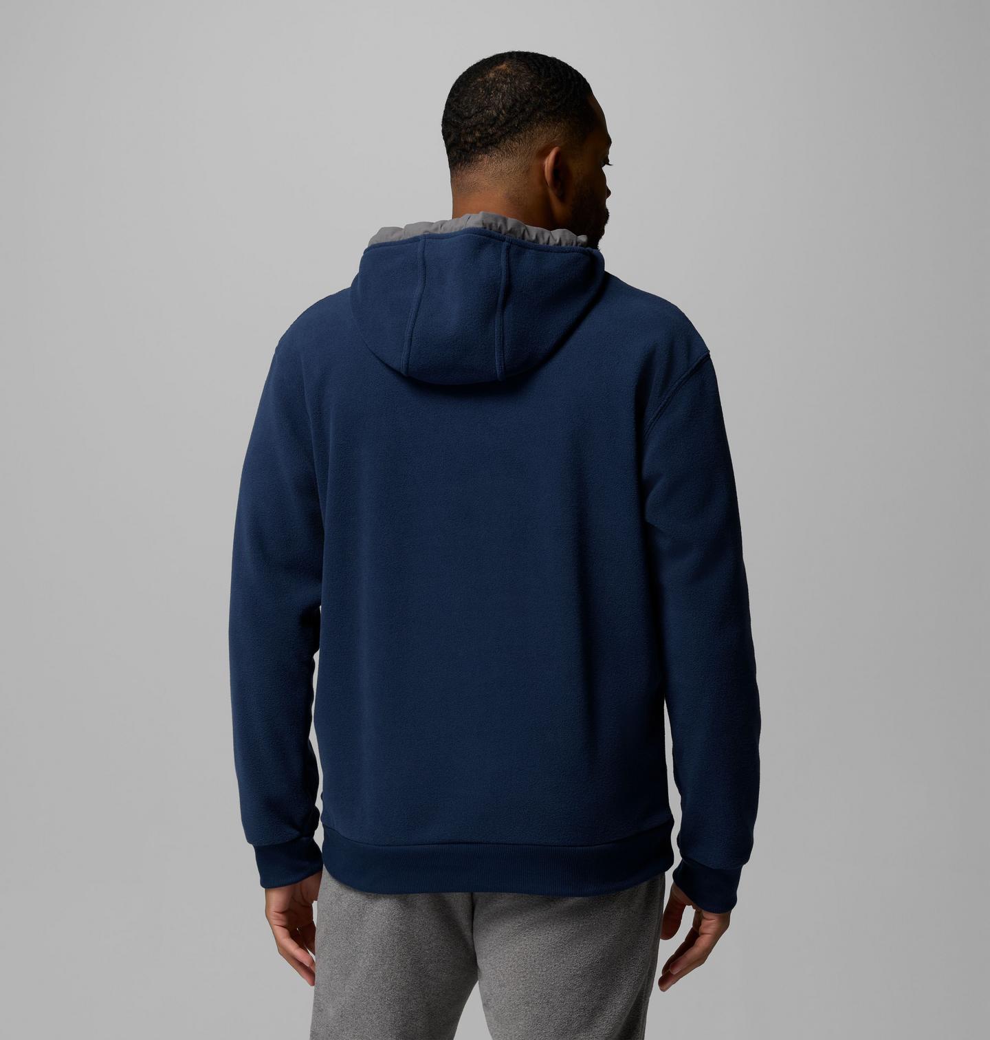 Мужское худи Columbia Flanker Fleece - Dallas Cowboys, цвет: Тёмно-синий — фото 3