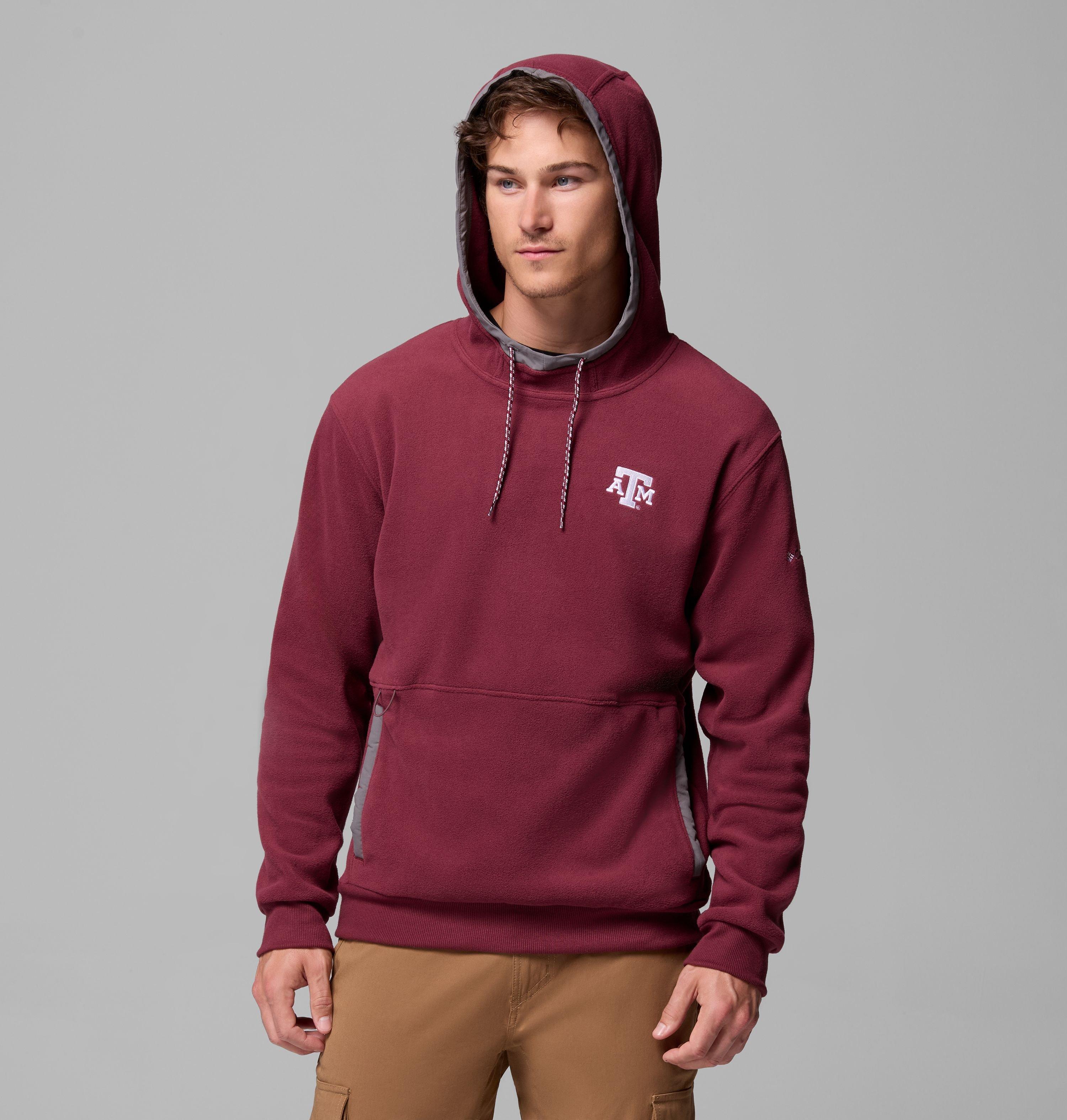Men's Collegiate Flanker Fleece Hoodie - Texas A&M 5