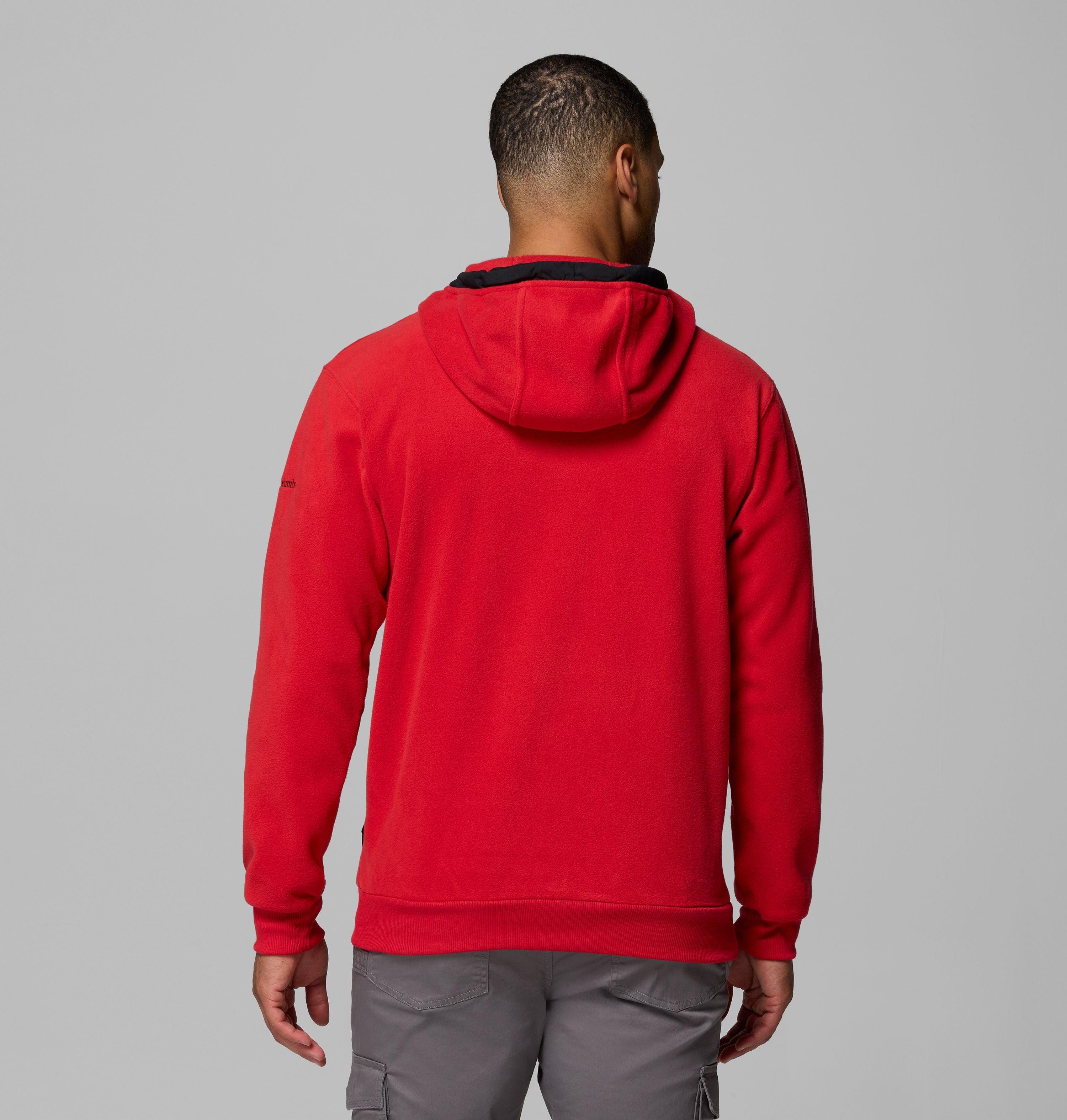 Men's Collegiate Flanker Fleece Hoodie - Wisconsin 3