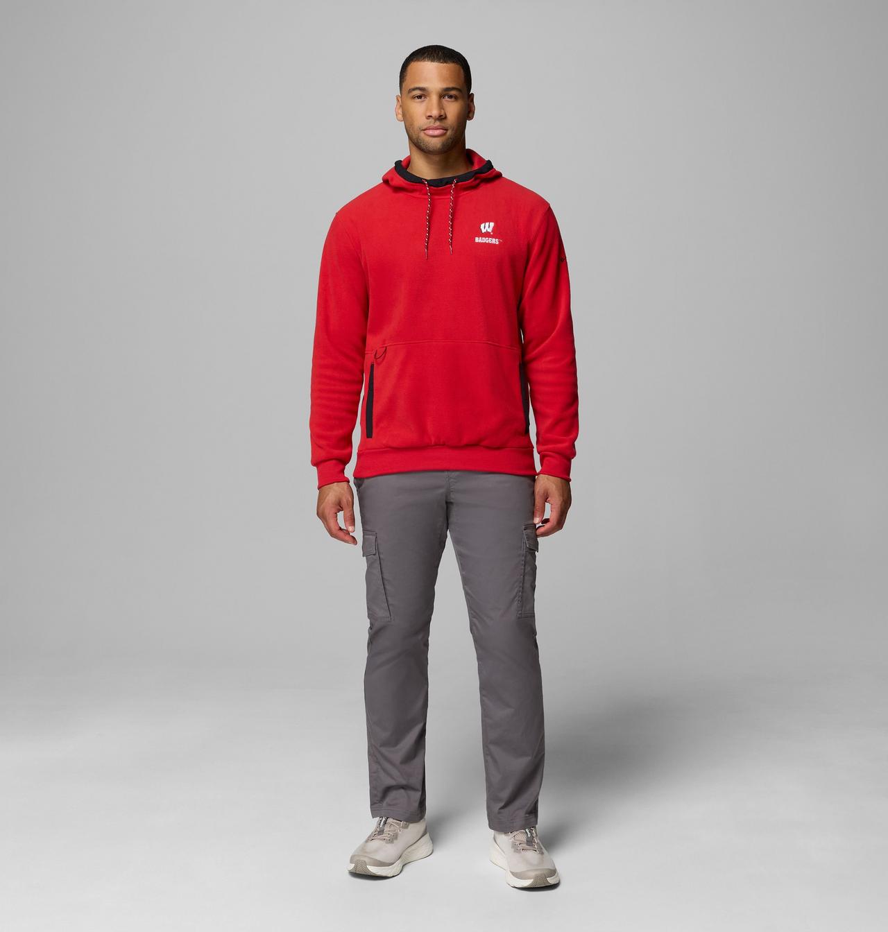Men's Collegiate Flanker™ Fleece Hoodie - Wisconsin 2