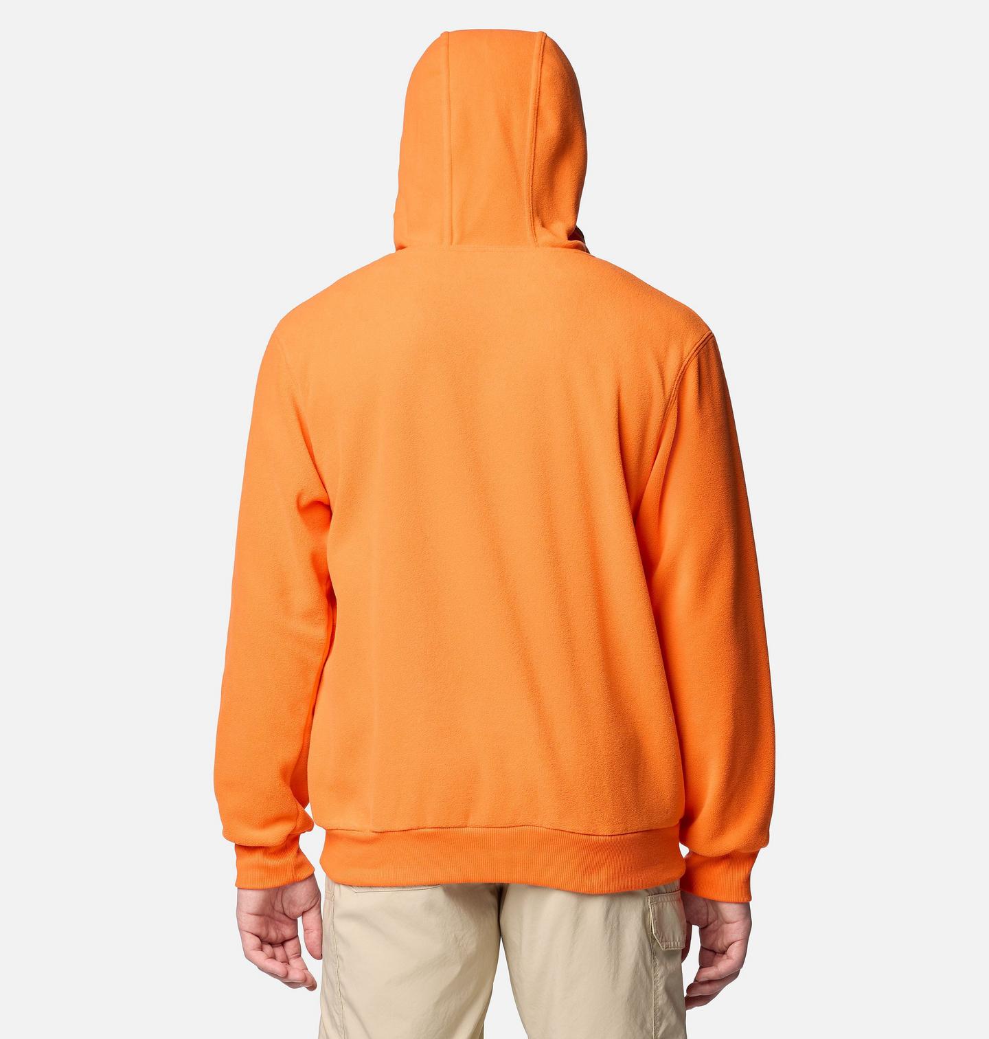 Мужское худи Columbia Collegiate Flanker Fleece - Clemson, цвет: Оранжевый — фото 2
