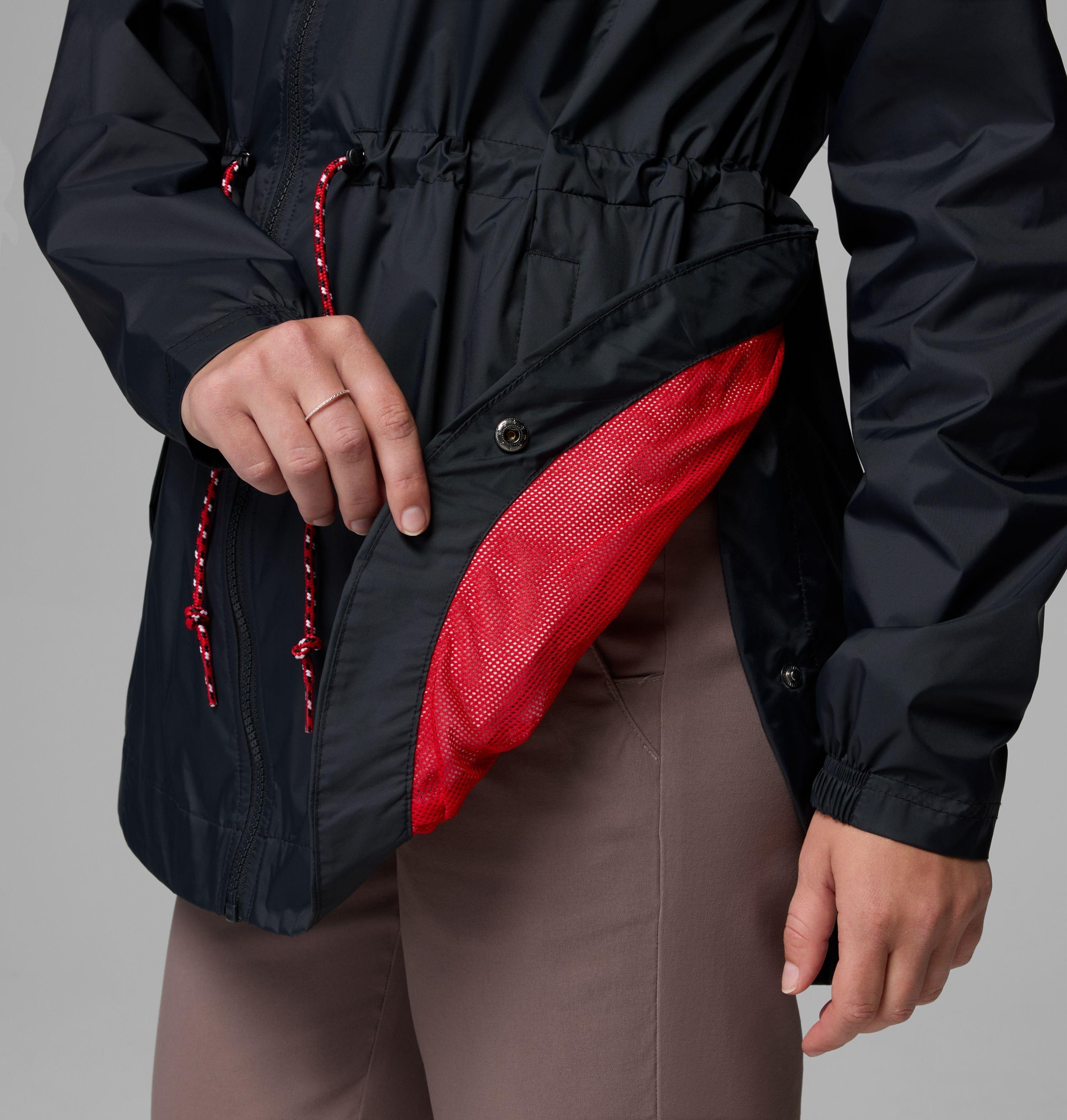 Women's Collegiate Lily Park Rain Jacket - Georgia 10