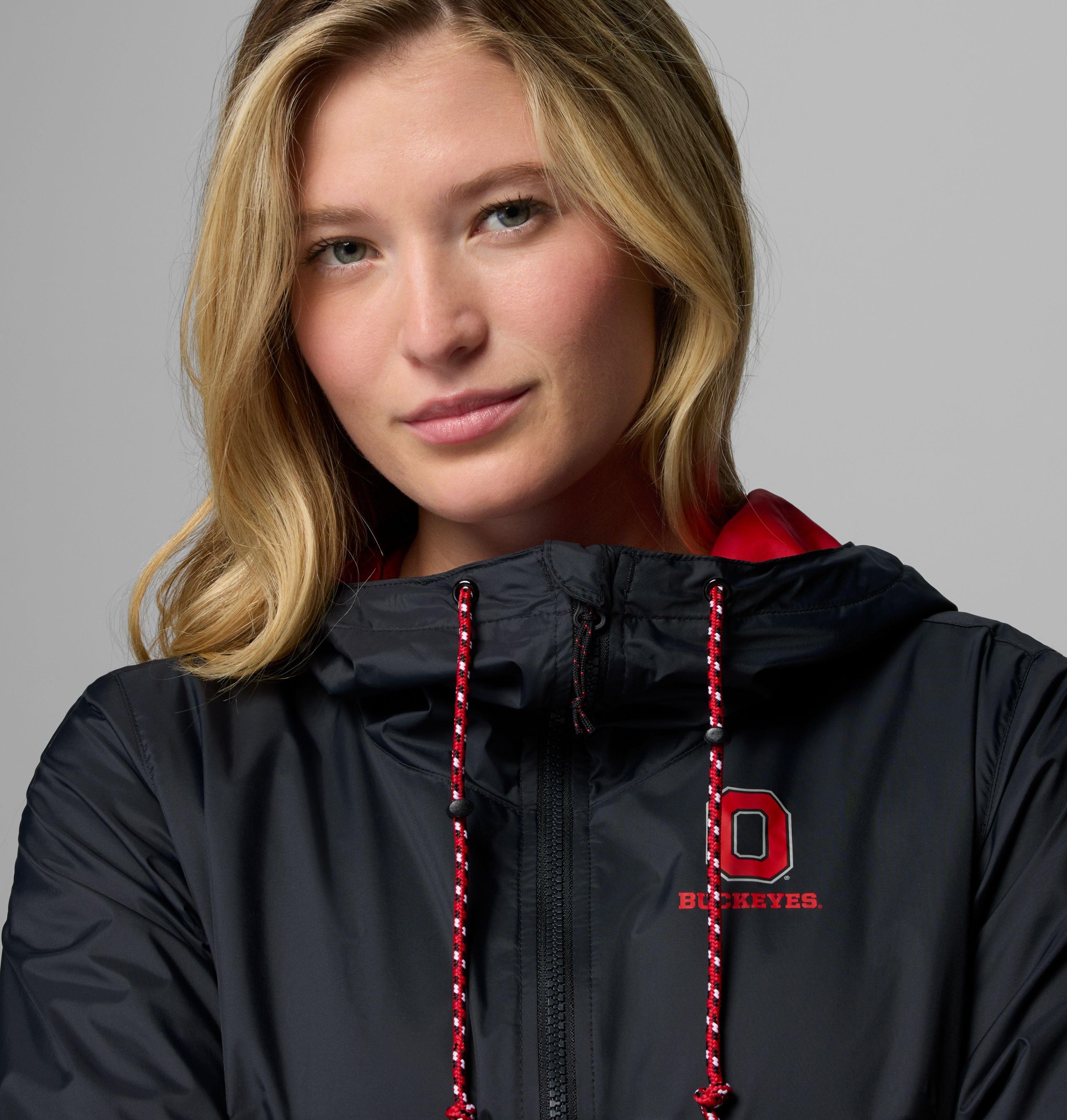 Women's Collegiate Lily Park Rain Jacket - Ohio State 7