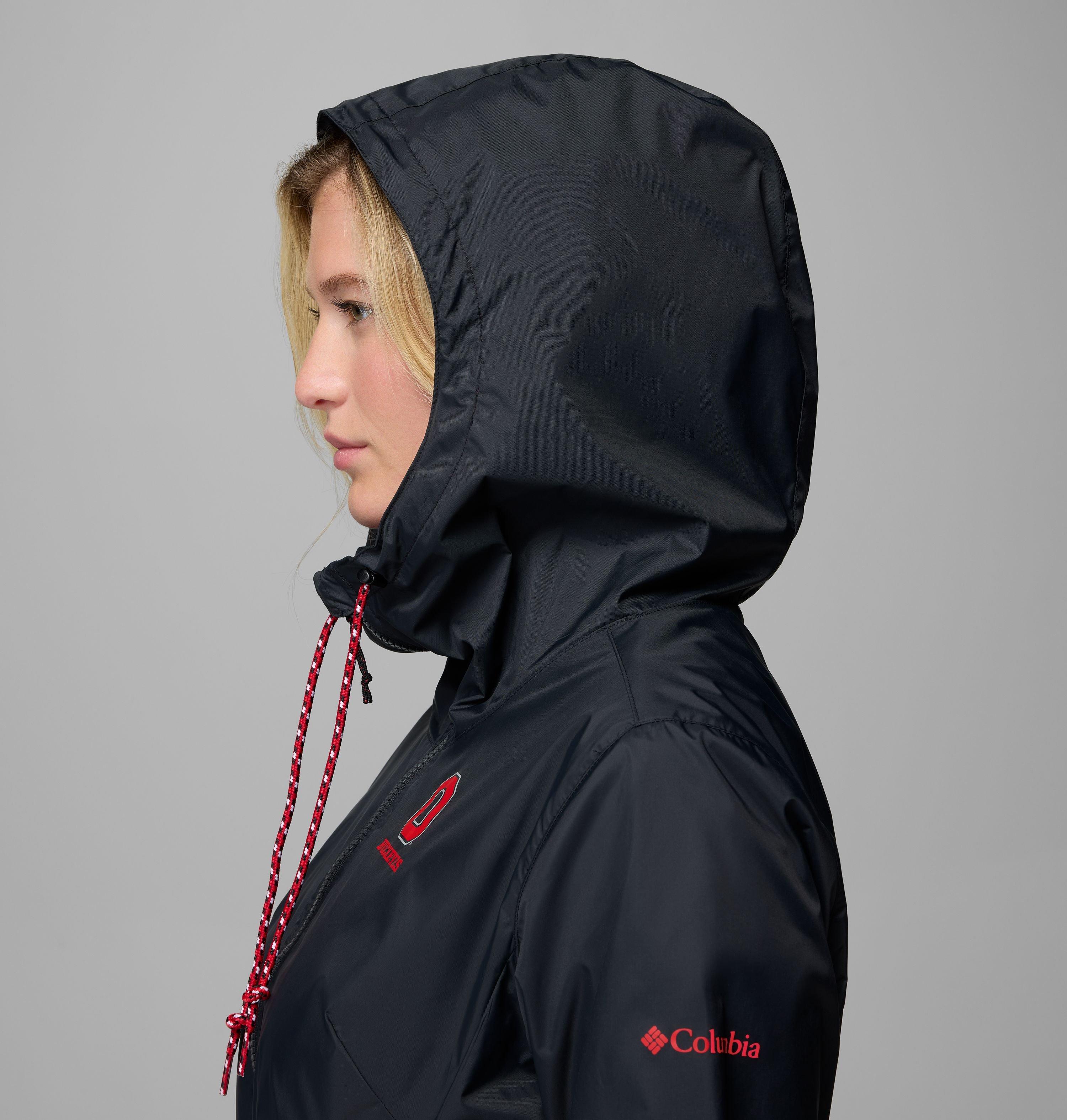 Women's Collegiate Lily Park Rain Jacket - Ohio State 8