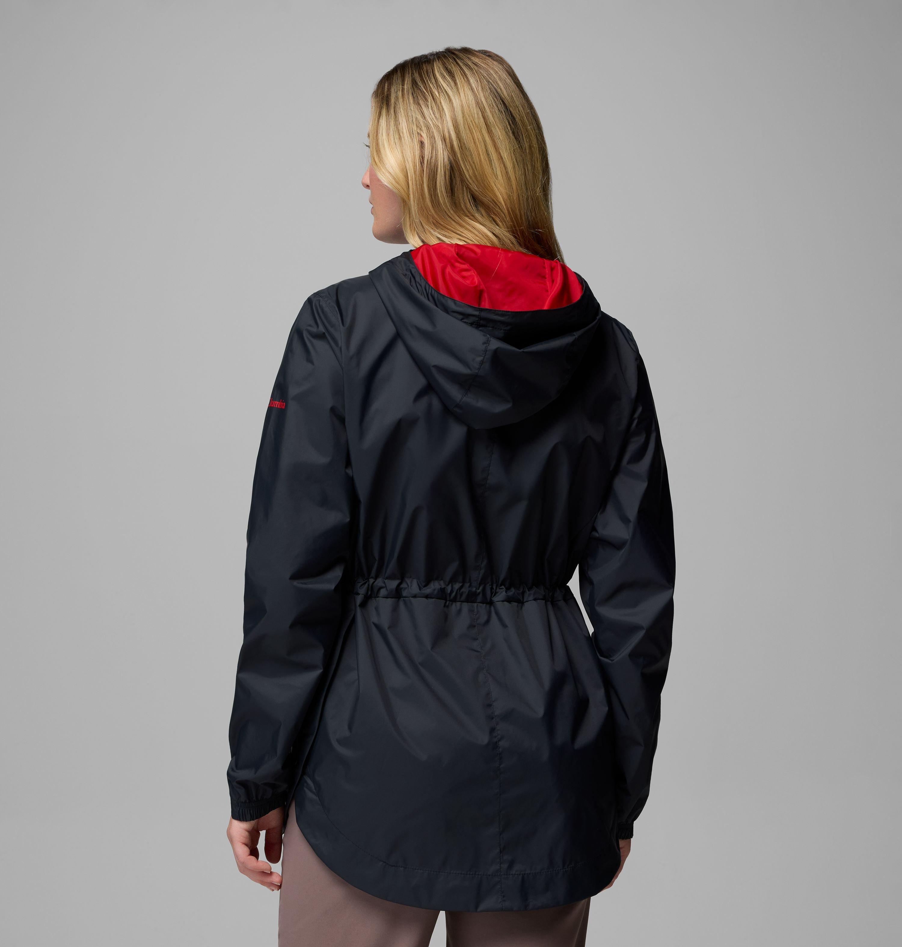 Women's Collegiate Lily Park Rain Jacket - Ohio State 3