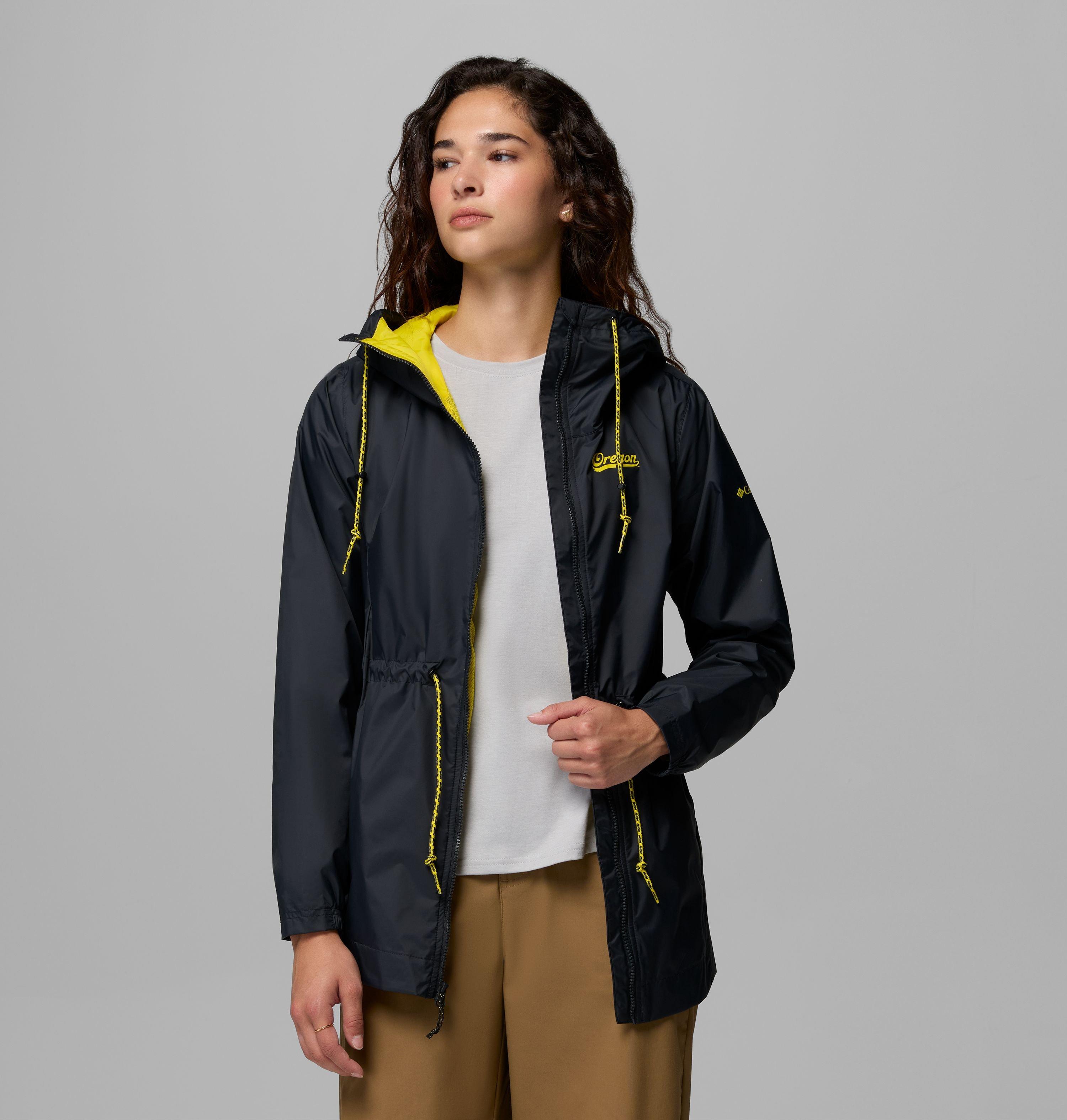 Women's Collegiate Lily Park Rain Jacket - Oregon 5