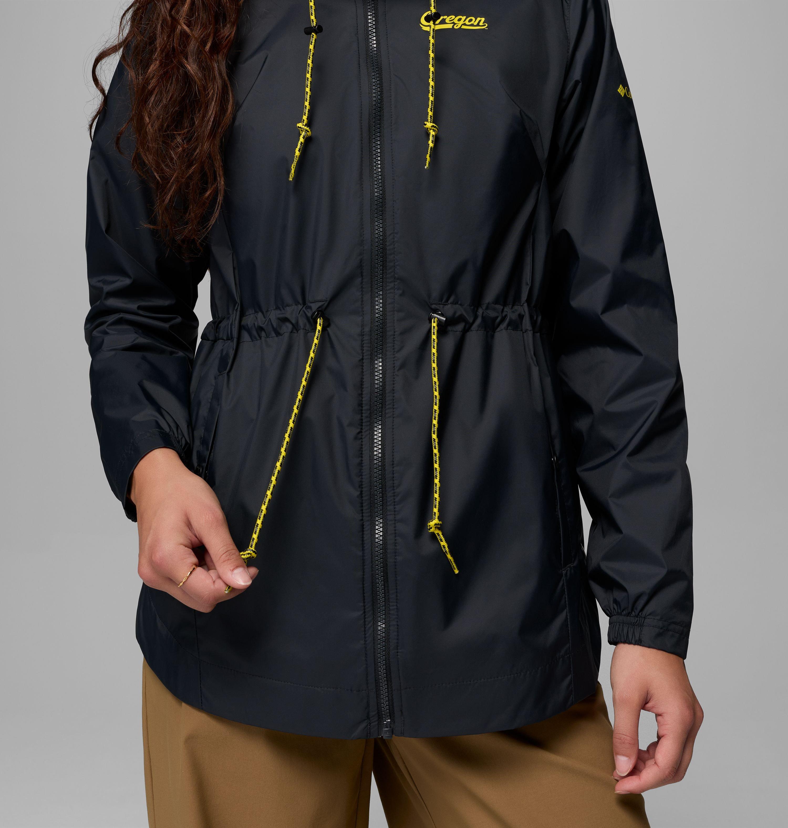Women's Collegiate Lily Park Rain Jacket - Oregon 8
